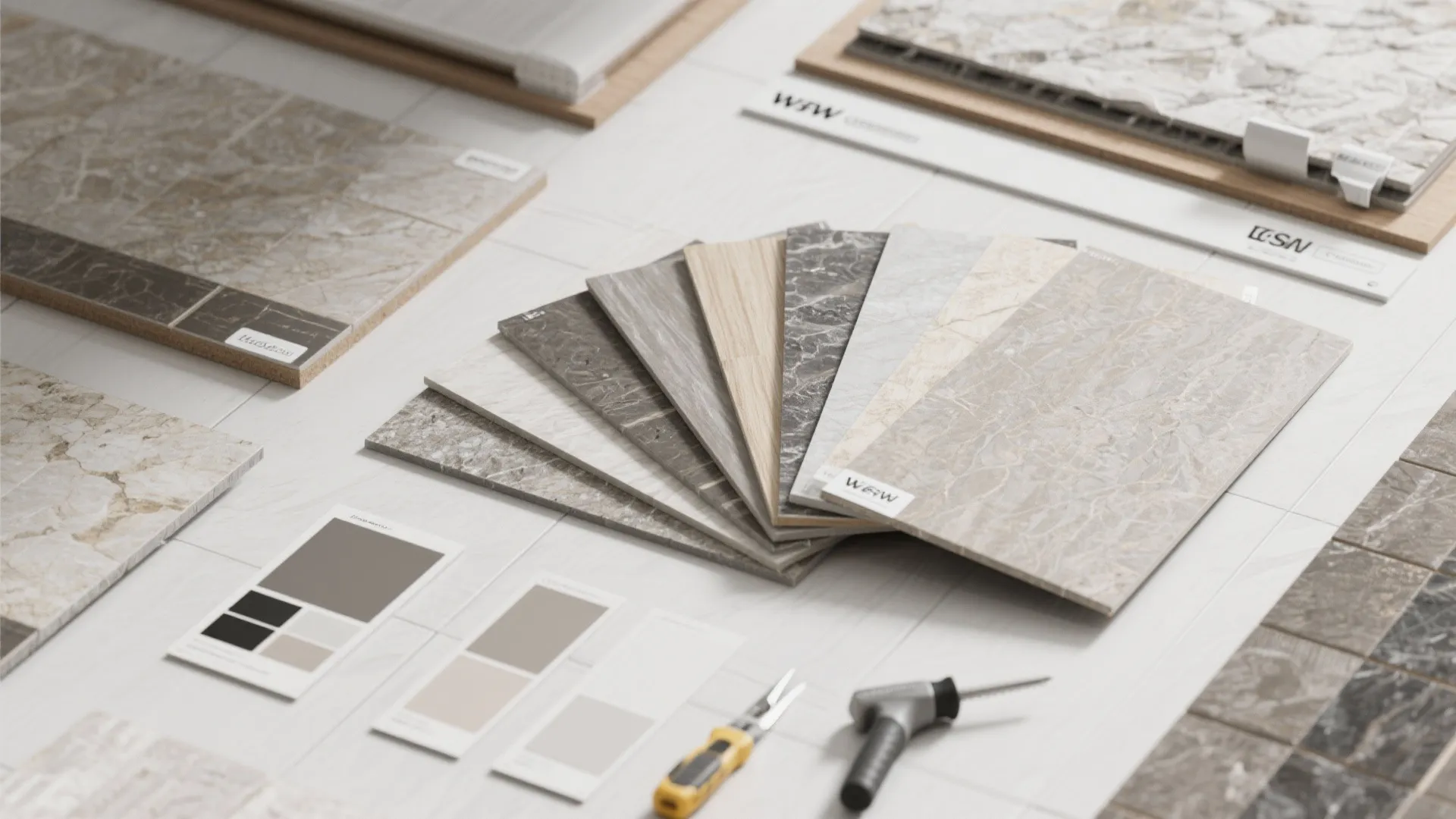 5. Peel-and-stick or lightweight panels for renters