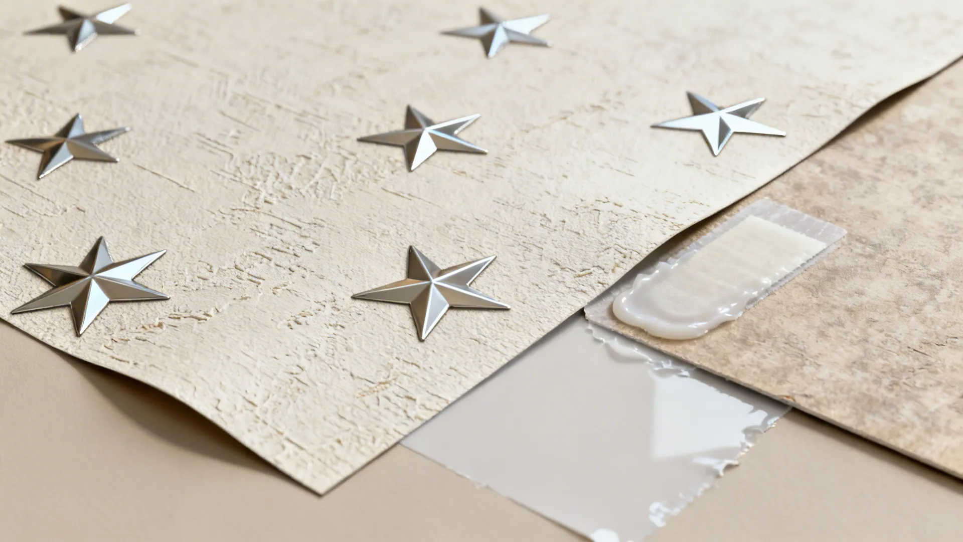 5. Removable Festive Wallpaper and Decals