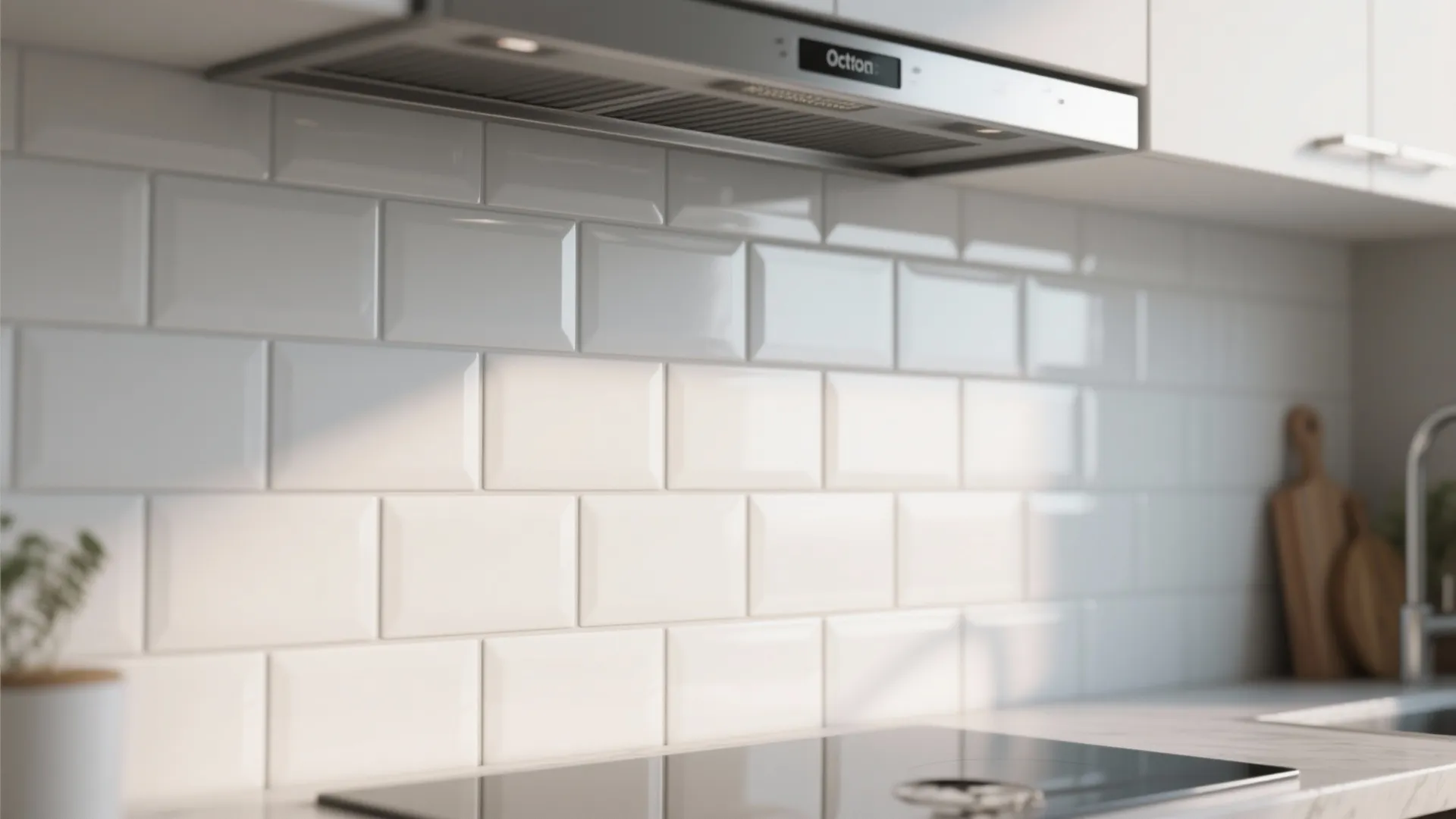 1. Peel-and-Stick Subway Tiles