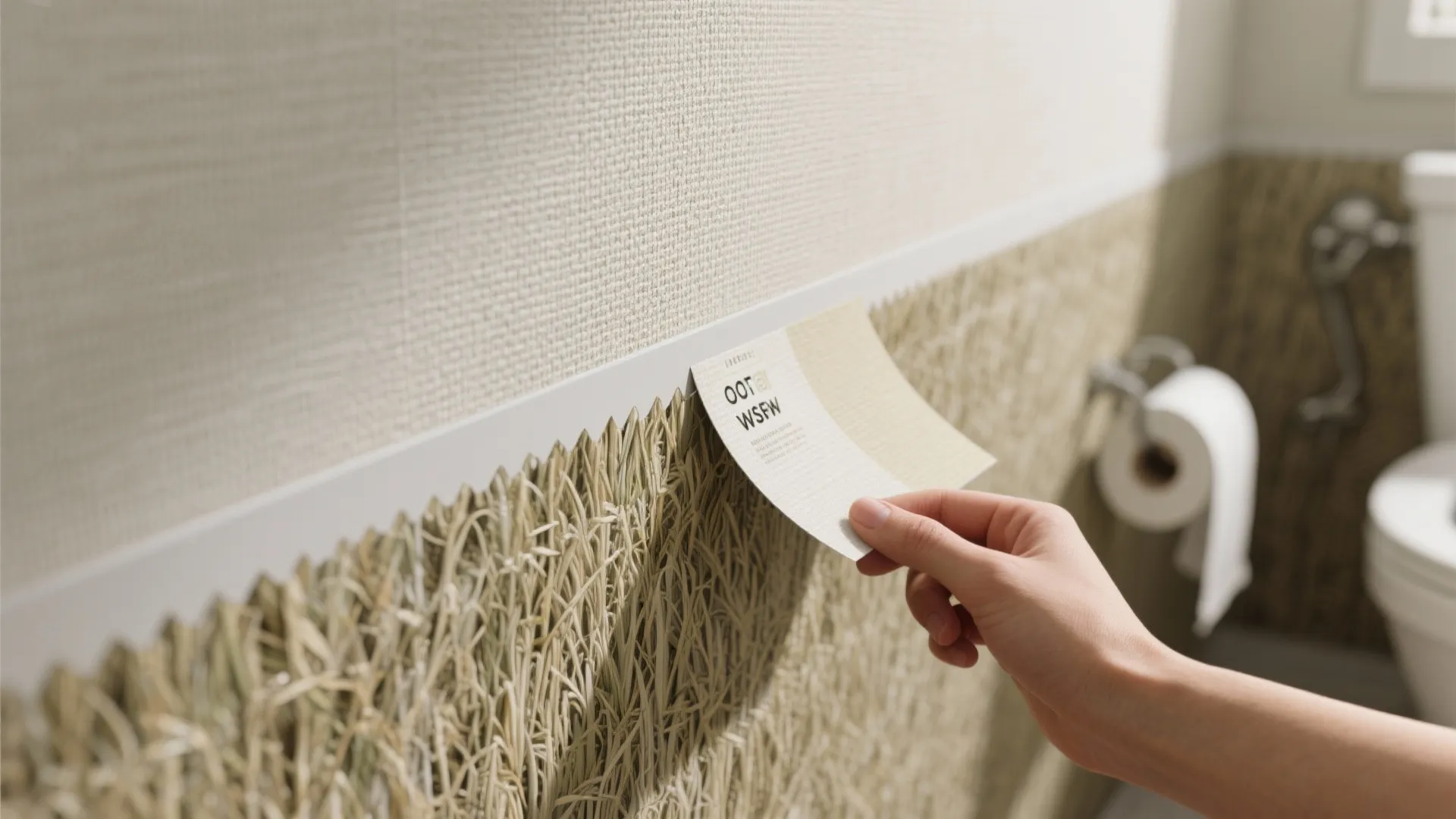 2. Peel-and-Stick Textures for Renters