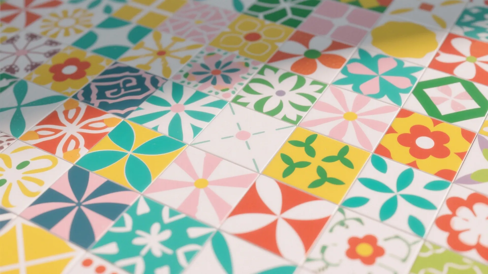 3. Peel-and-Stick Tiles