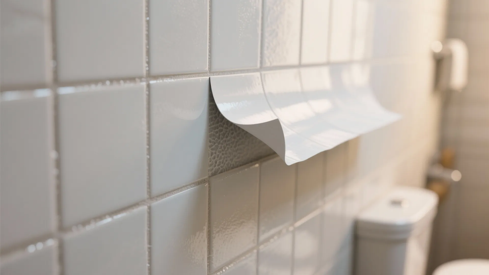 1. Peel-and-stick tile accents for instant personality