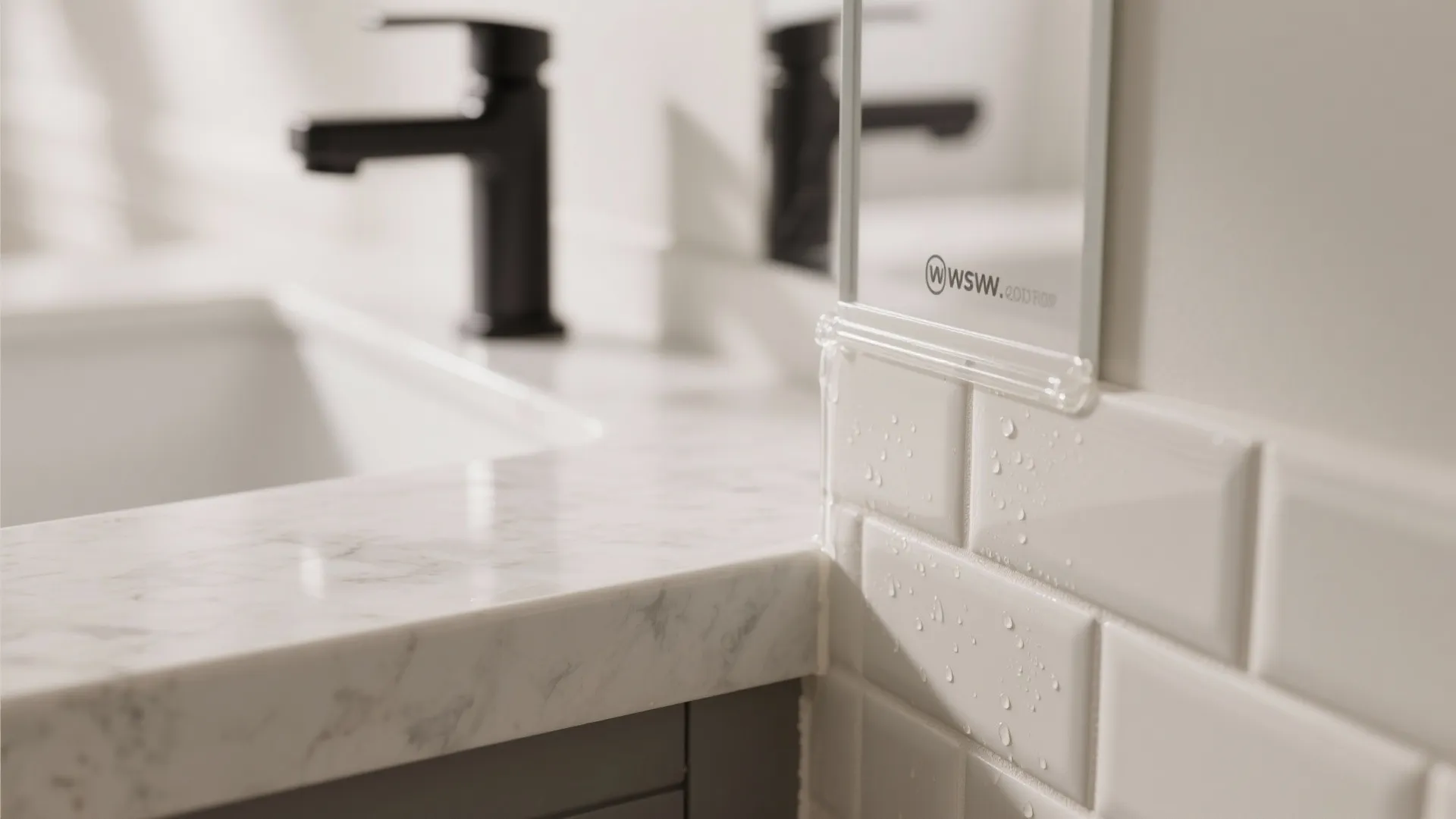 Peel-and-stick splash zones that actually hold up