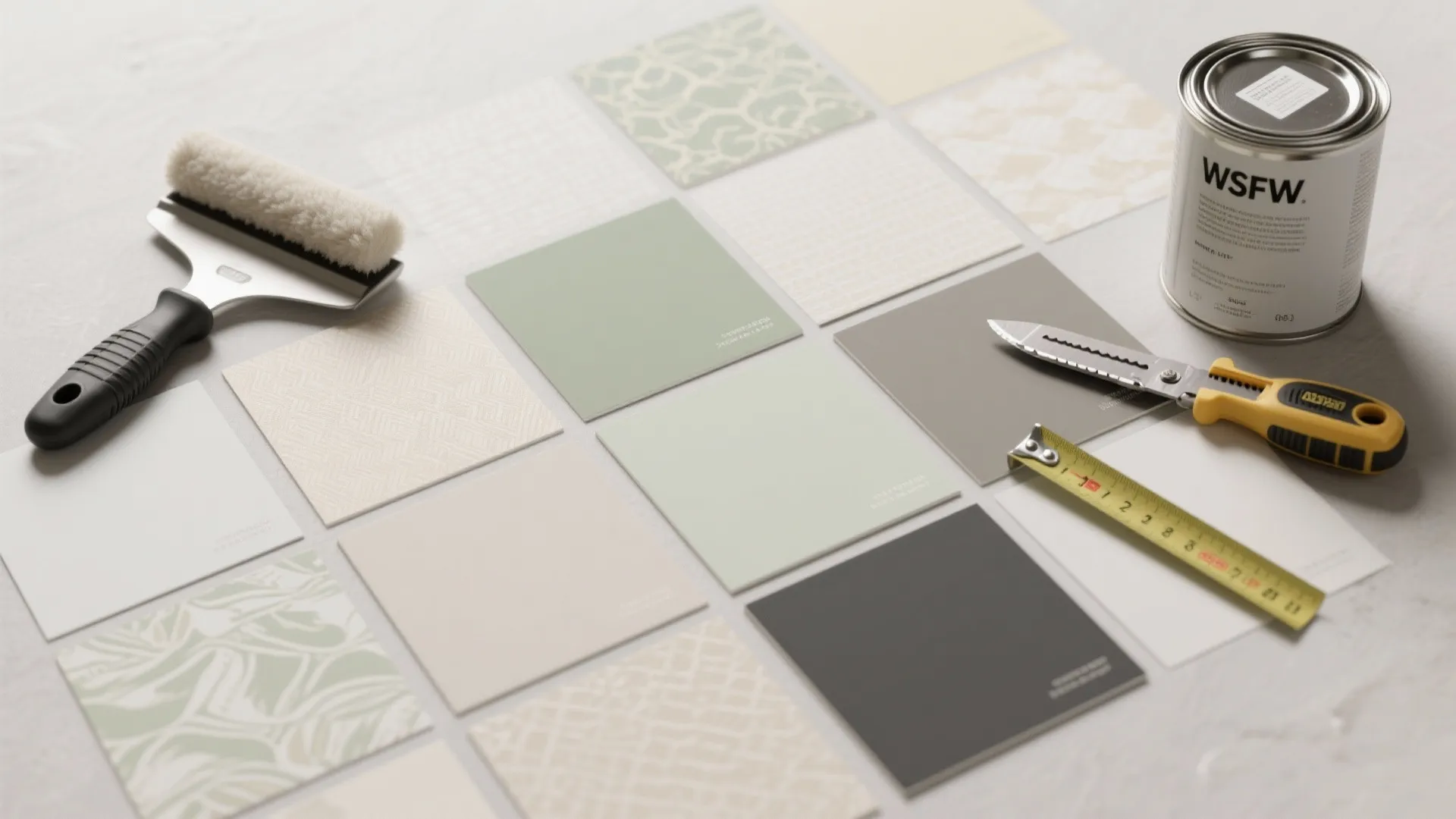 Peel-and-stick trials and layered samples