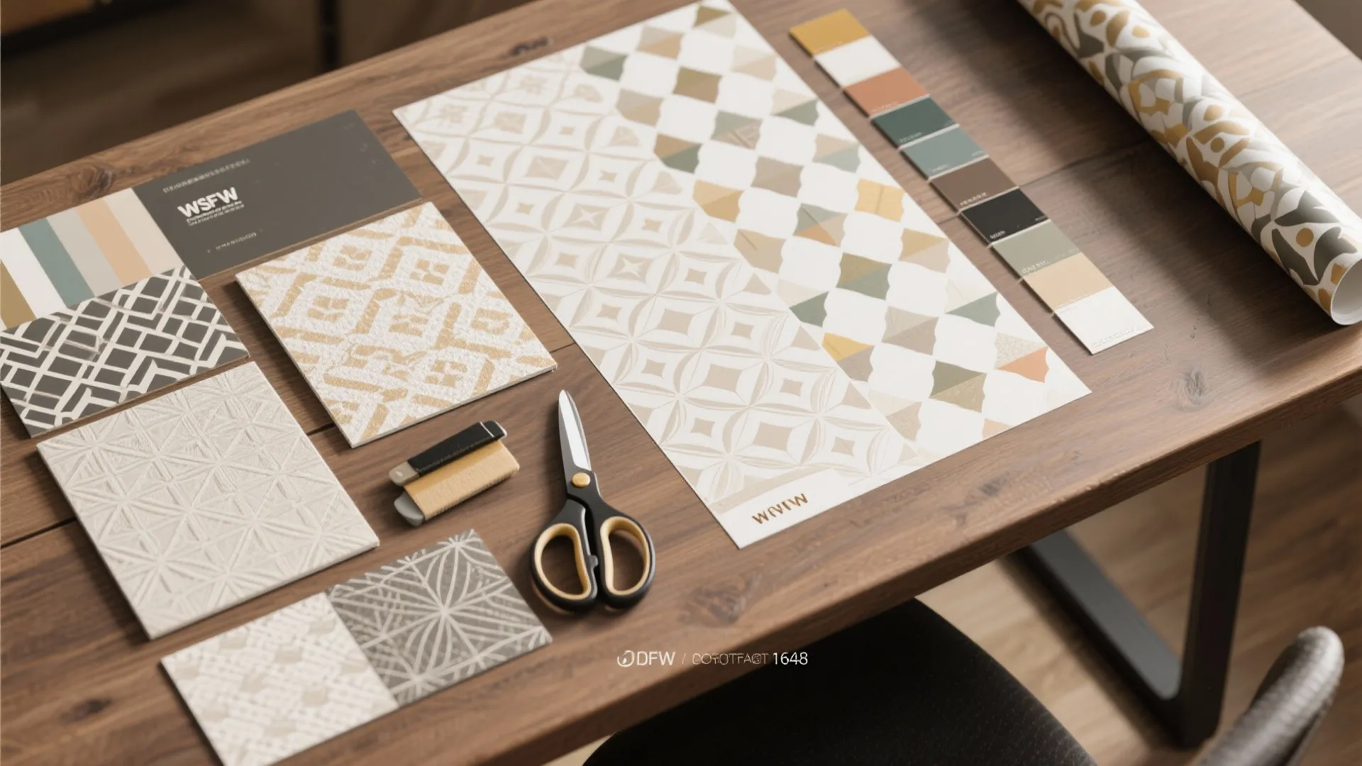 4. Removable wallpaper and panels as paint alternatives