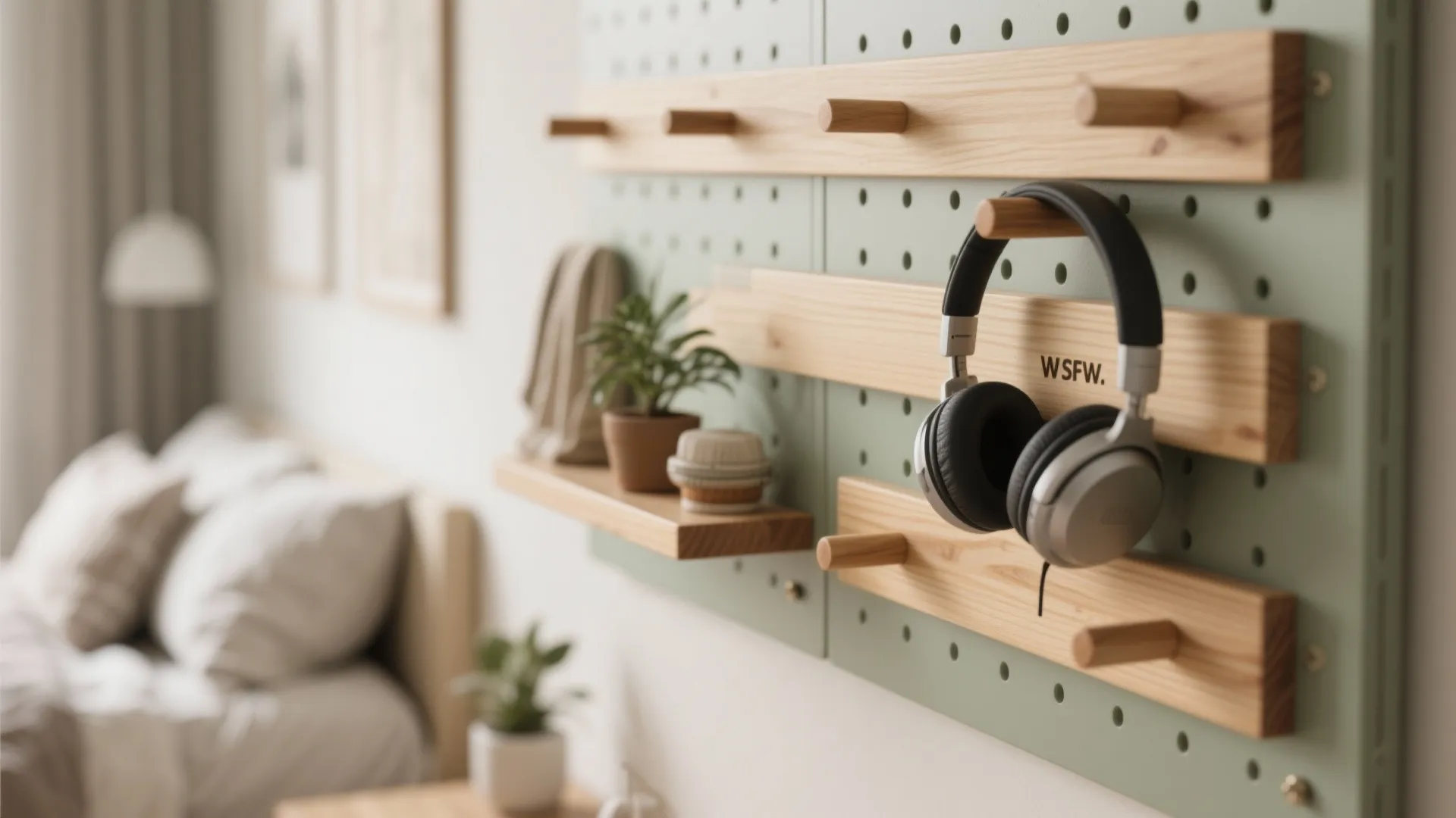 Pegboard or Slat Wall for Modular Display