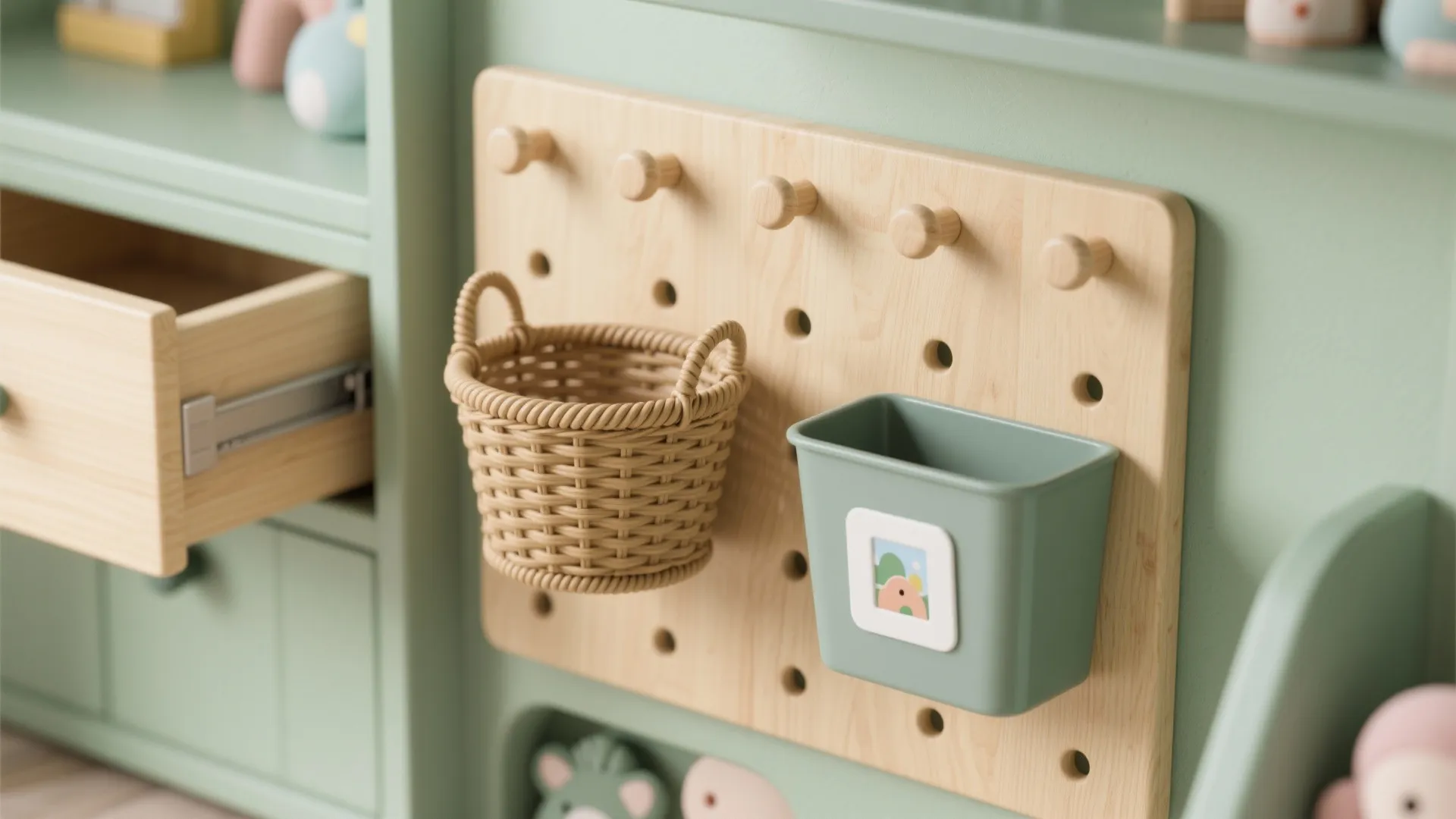 Smart Storage Wall: Under-Bed Drawers, Pegboards, and Label Logic