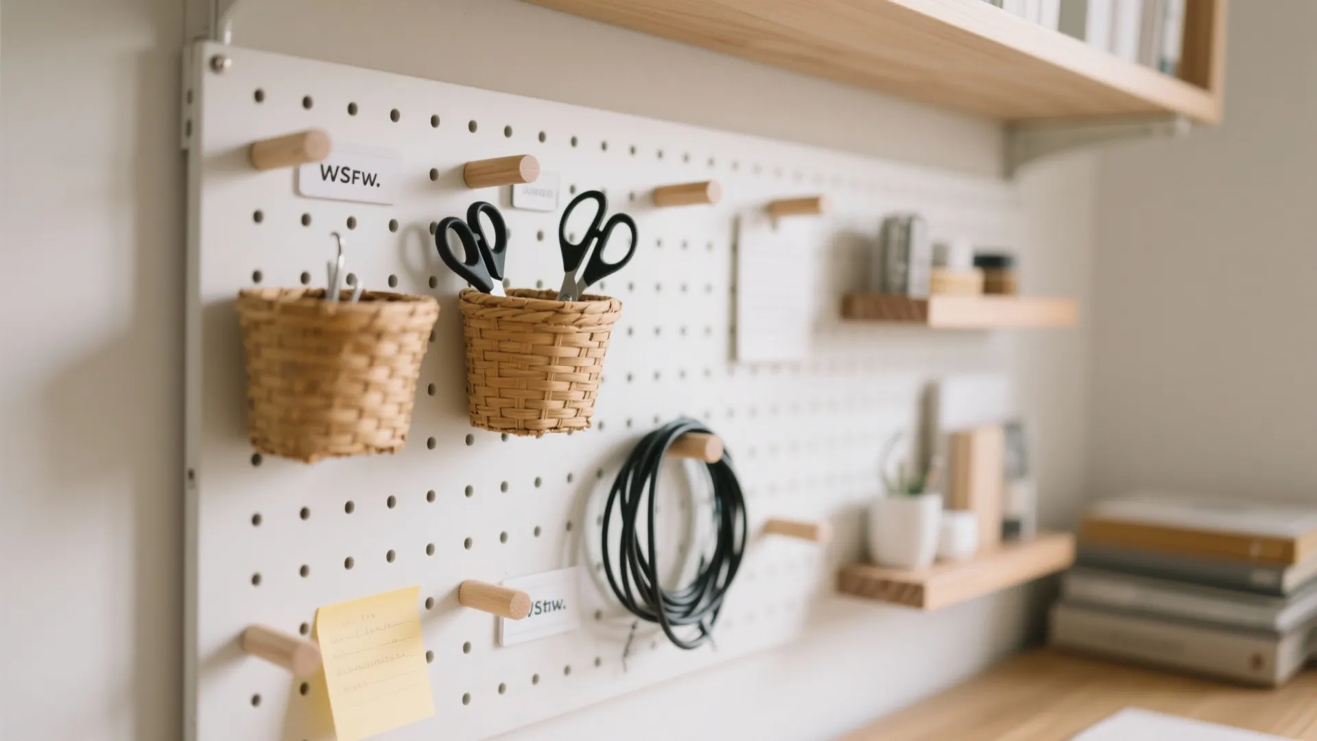 Minimalist storage that doesn’t kill desk space