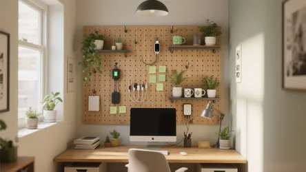 Peg Board Ideas for Office — 5 Smart Ideas