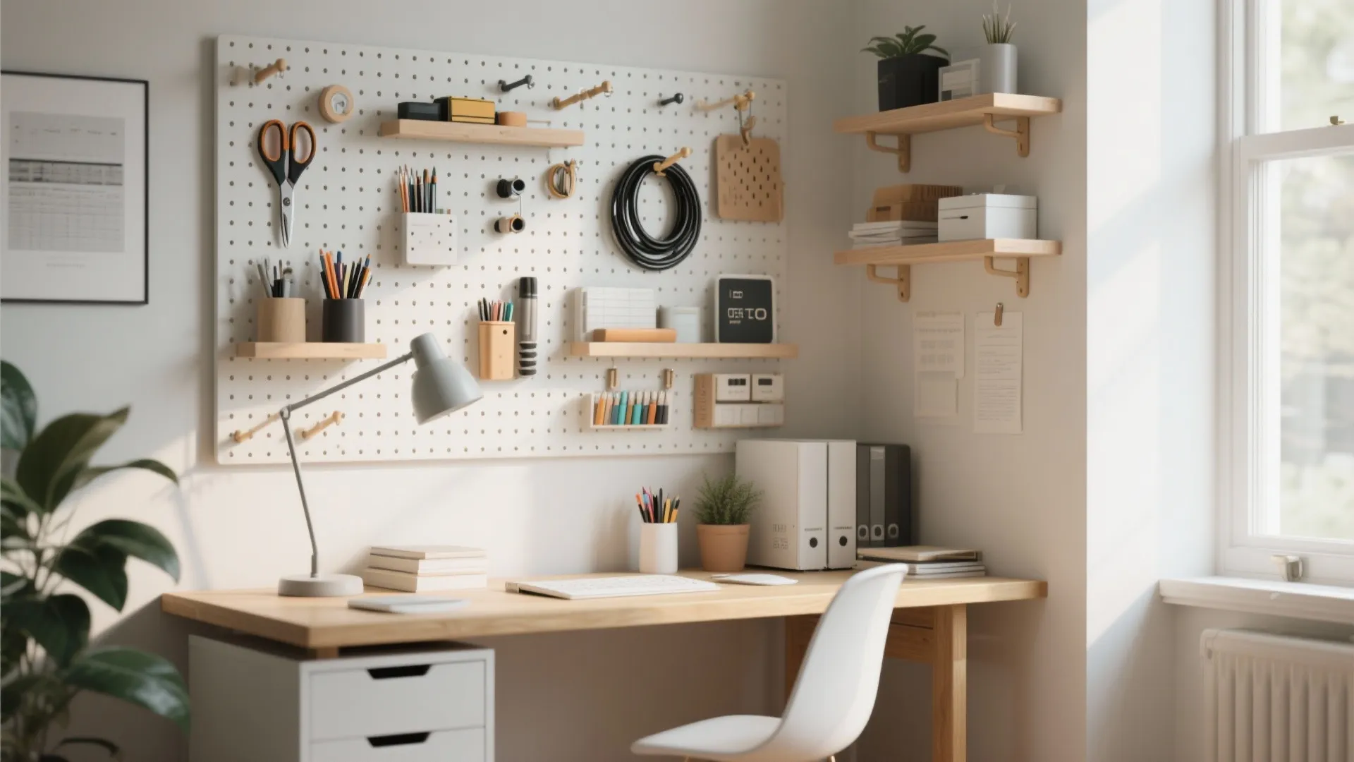 5. Pegboards for Supplies