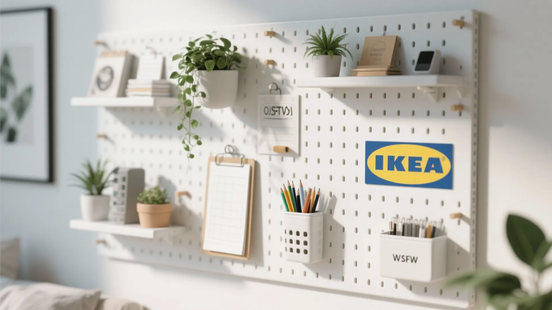 4. Pegboard Productivity
