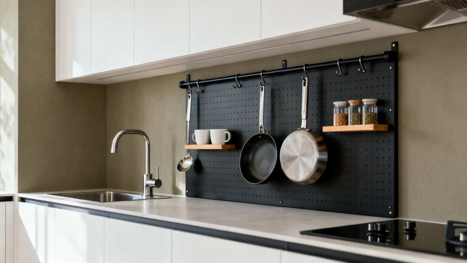 Functional Pegboards and Rail Systems