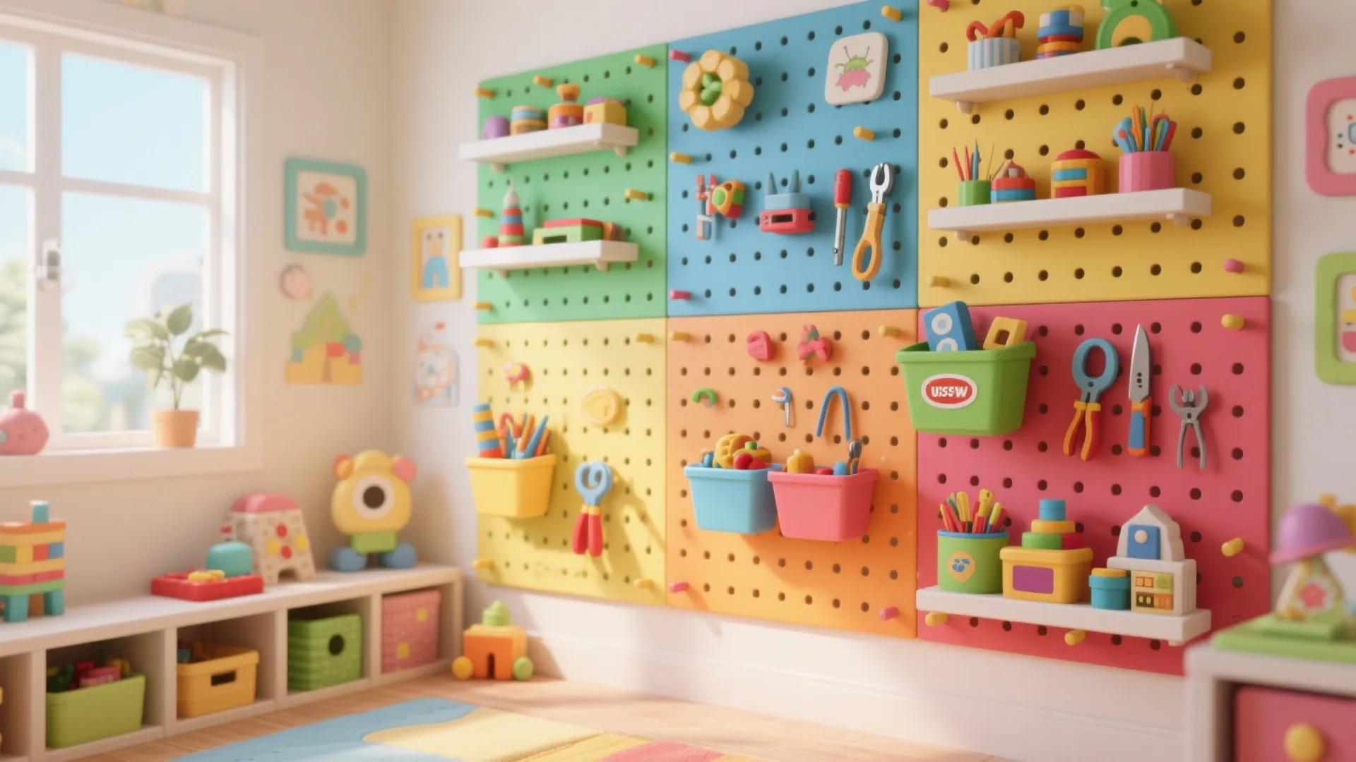 Interactive Pegboard Systems