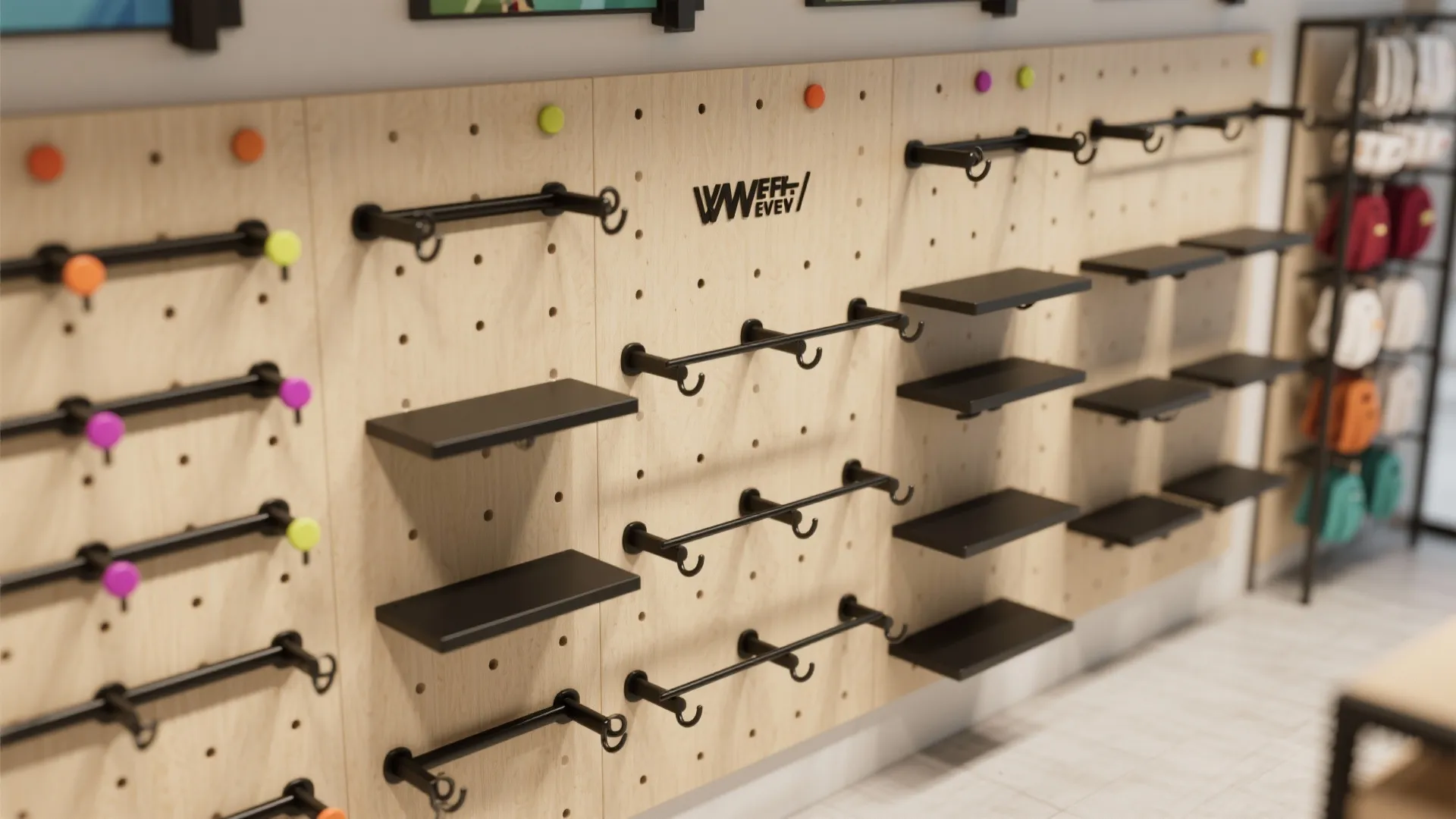 Modular Pegboard and Rail Systems