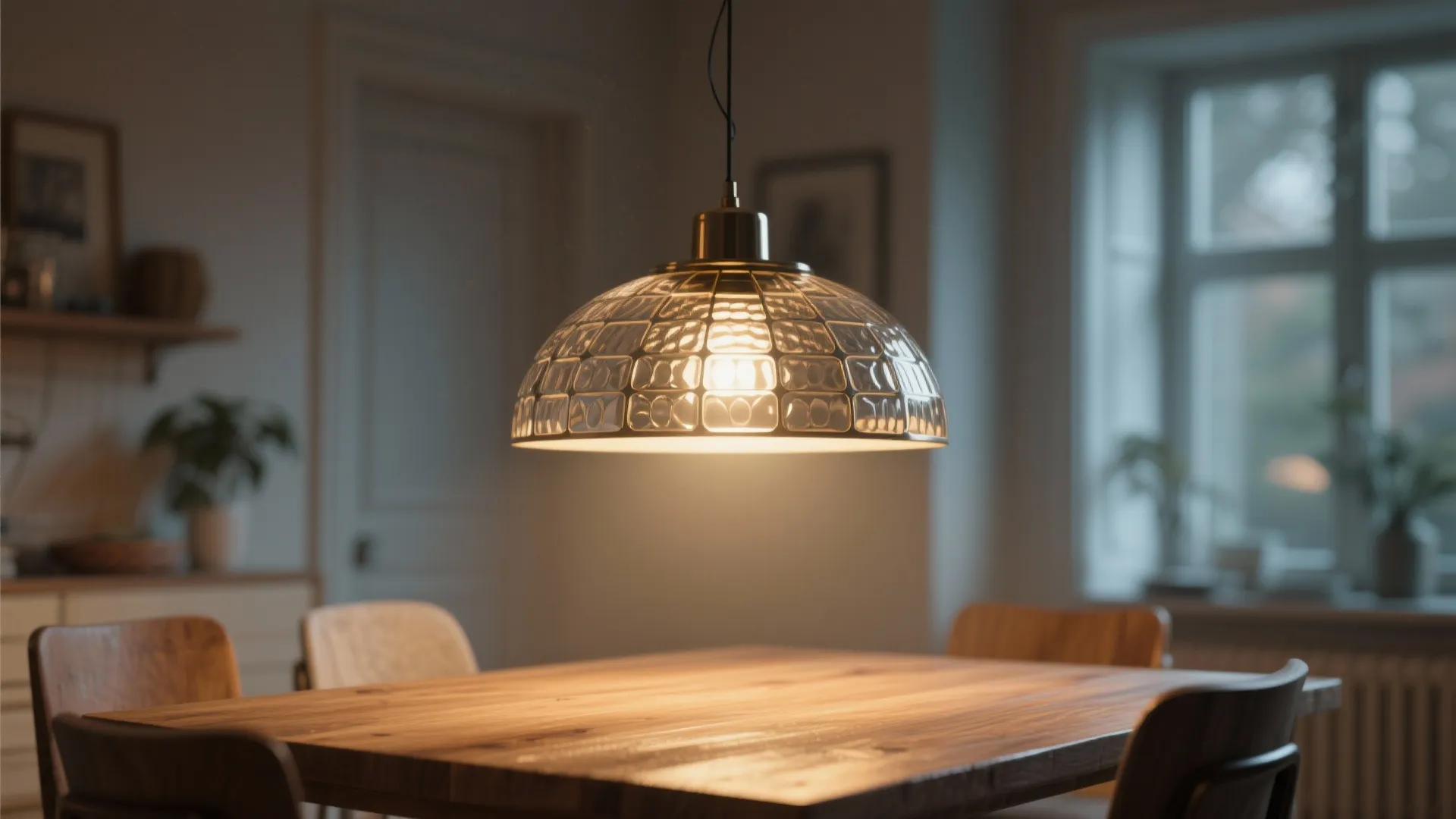 1. Layered Lighting with a Statement Pendant