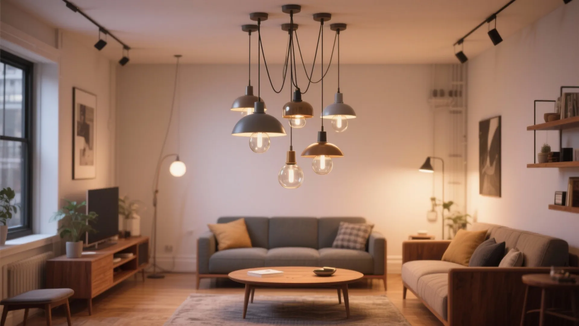 Statement Pendant Cluster