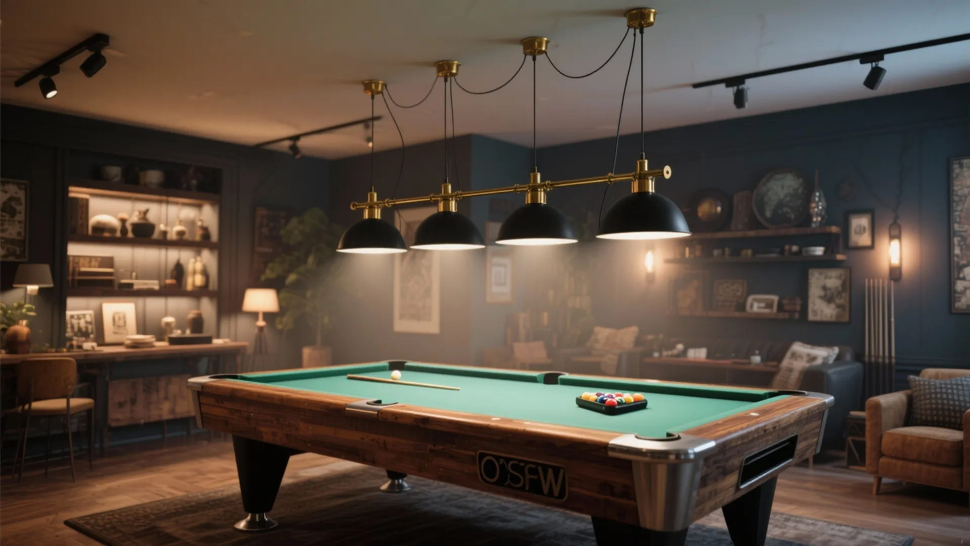 3. Adjustable pendant cluster