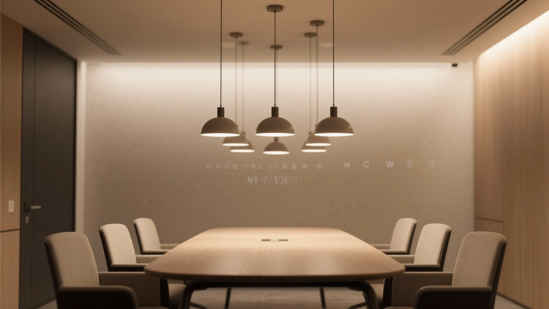 4. Minimal pendant cluster as a focal point