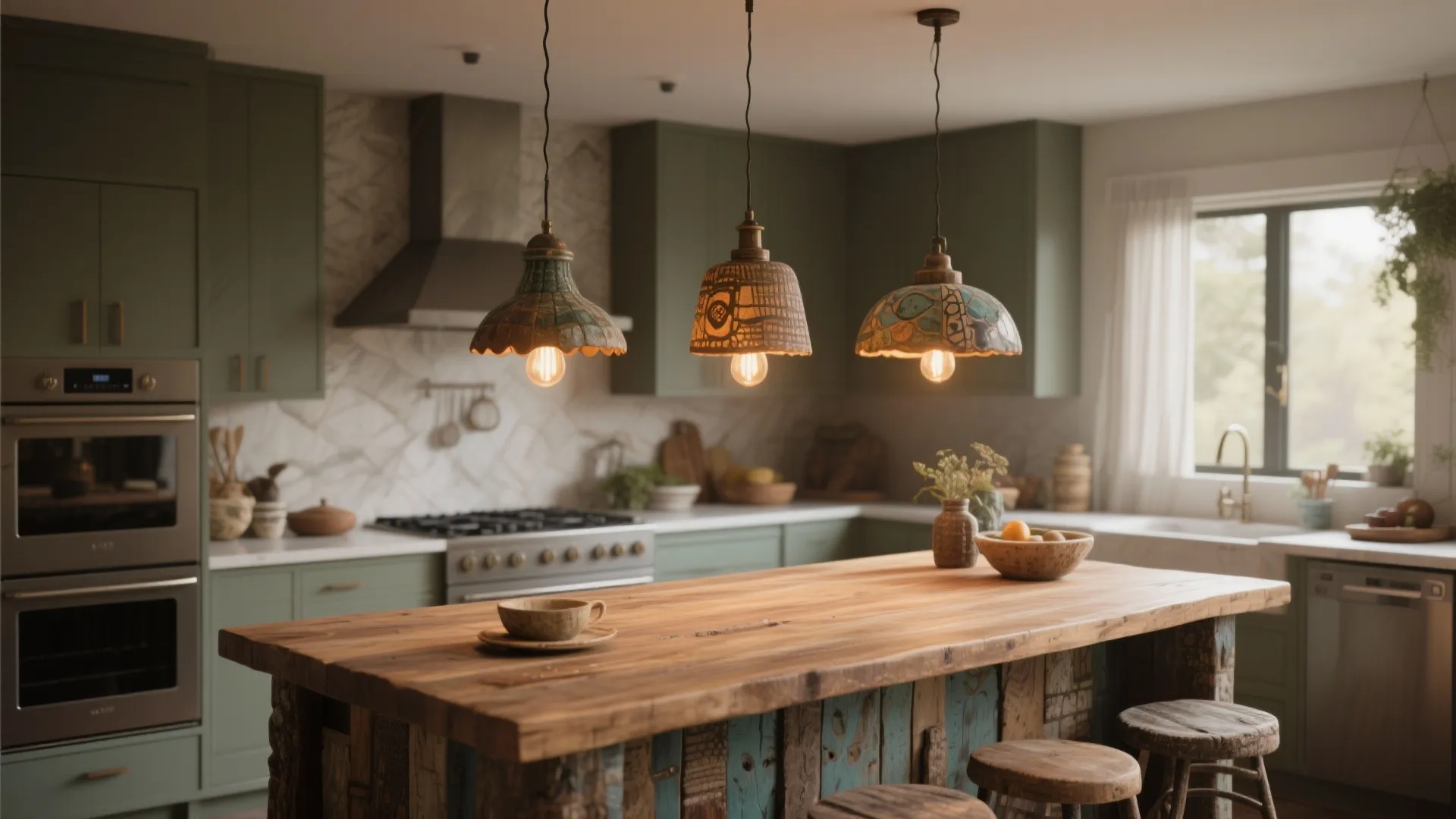 3. Statement pendant clusters