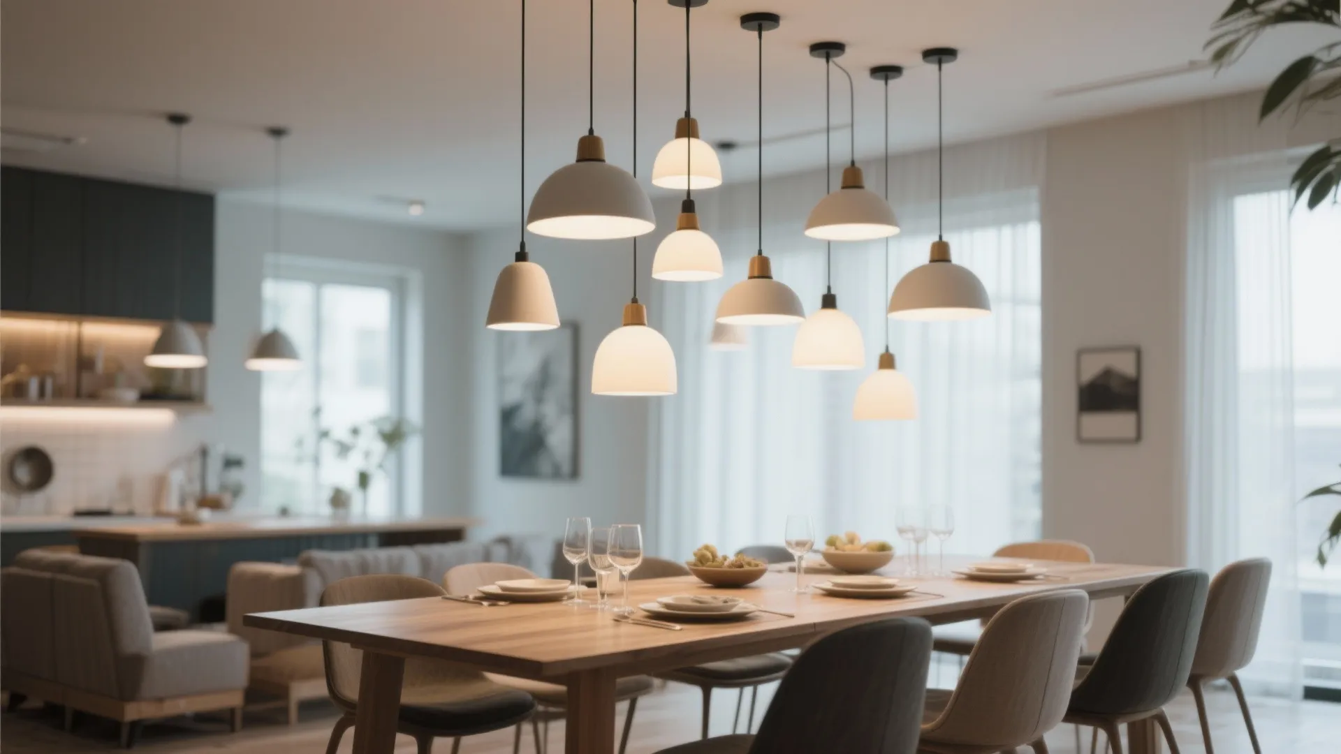 2. Statement Pendant Cluster