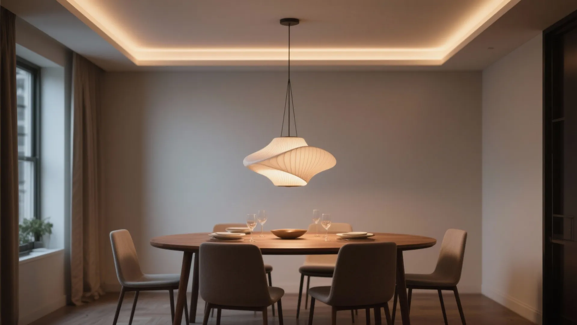 3) Statement Pendant + Soft Cove Combo