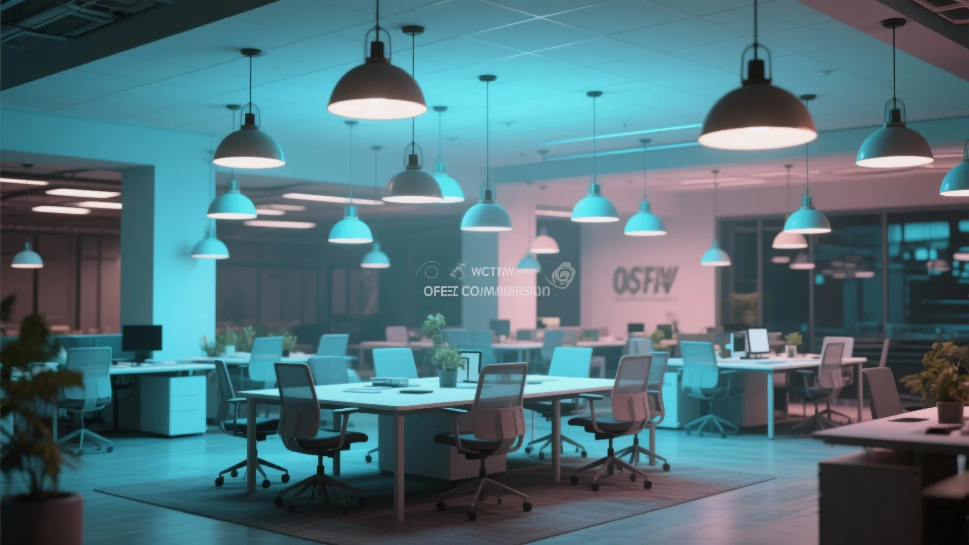 Pendant Clusters Above Collaboration Zones