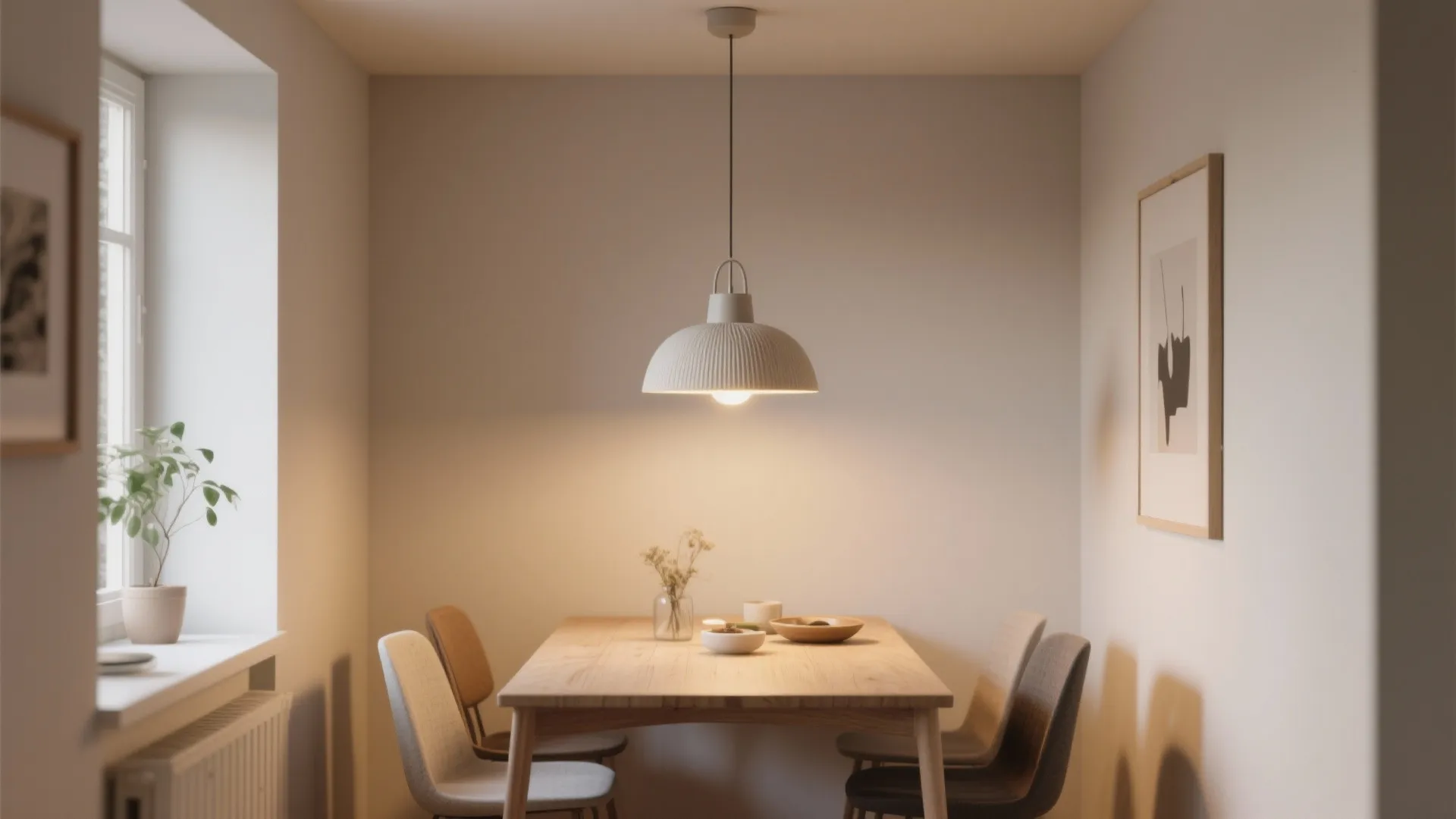 7. Pendant Lighting for Focus