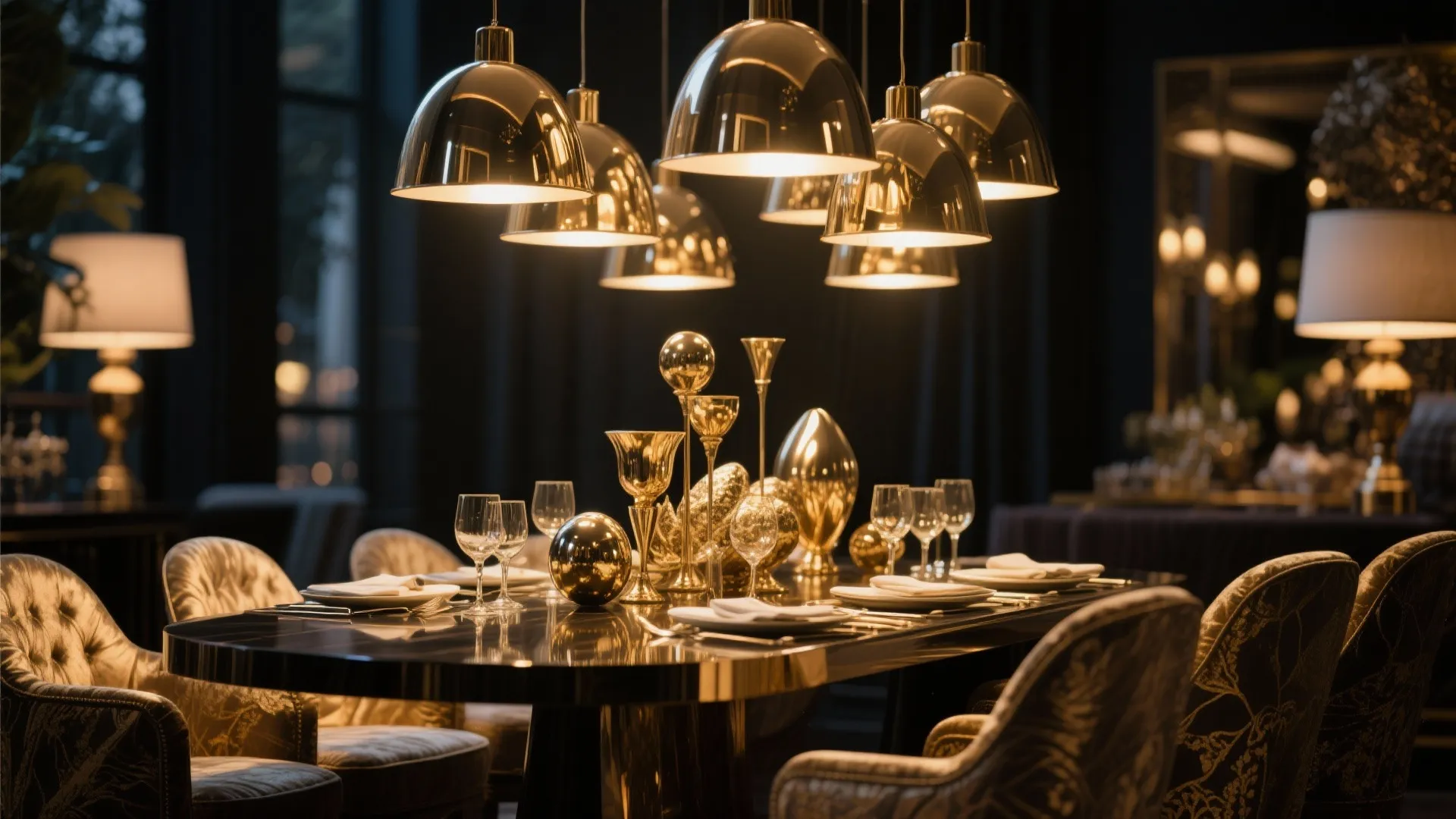 8. Statement Pendant Reflection