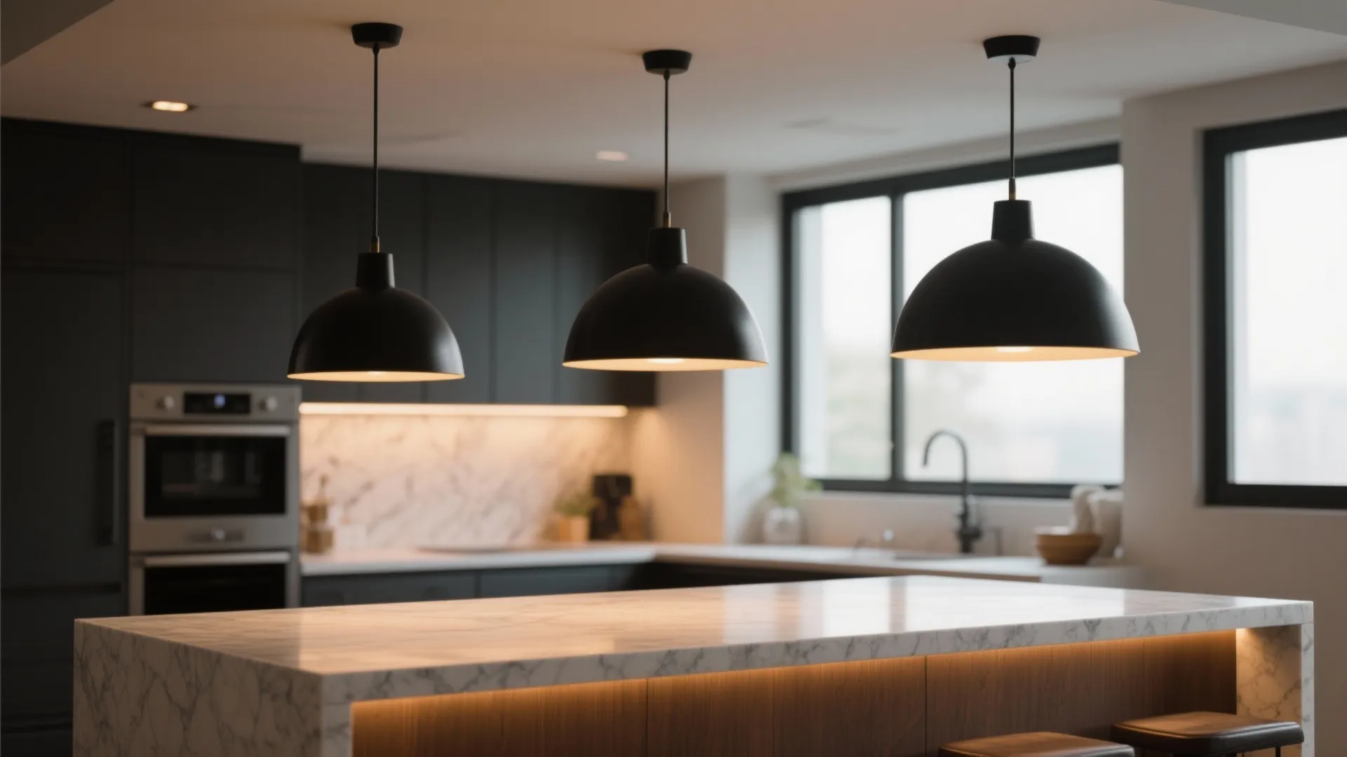 7. Pendant Lighting Drama