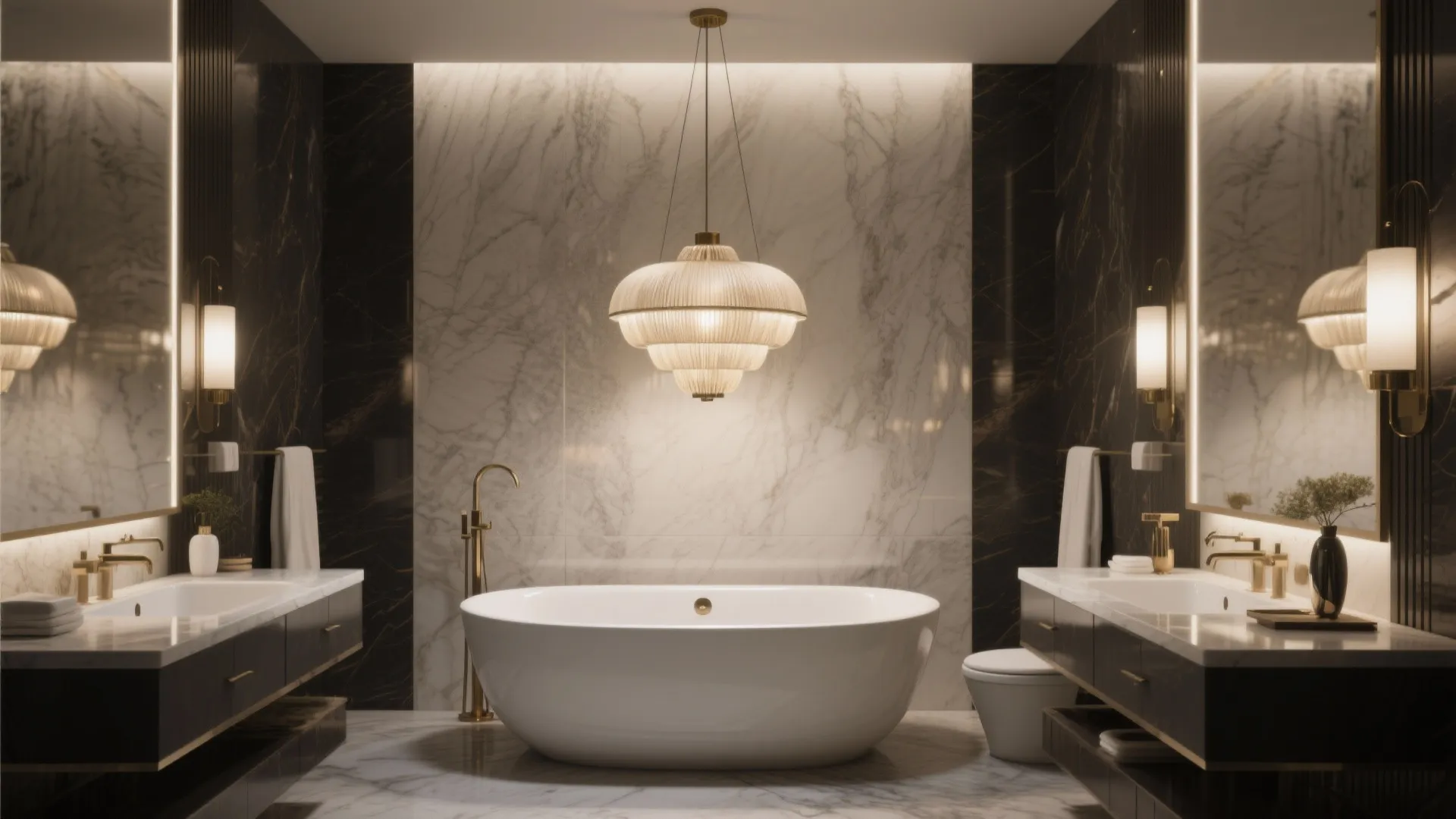 8. Pendant Over the Tub