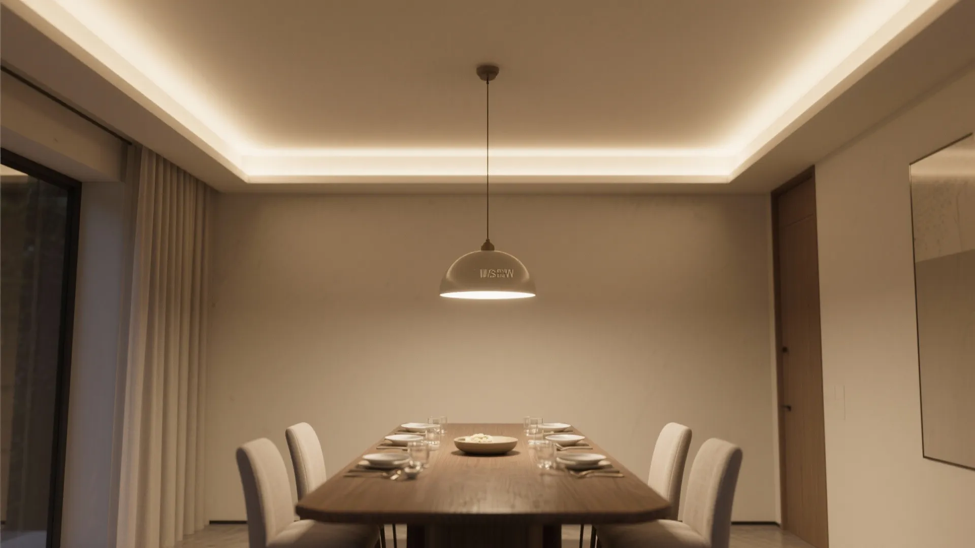 3) Statement Pendant + Soft Cove Combo