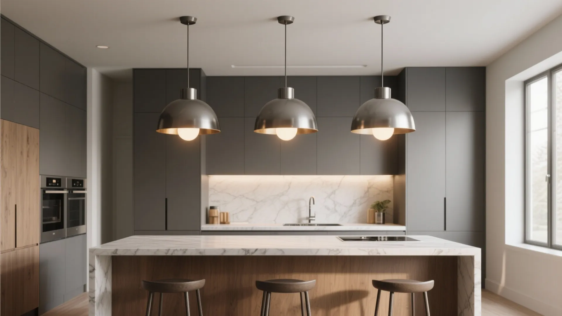 1. Statement Pendant Trio