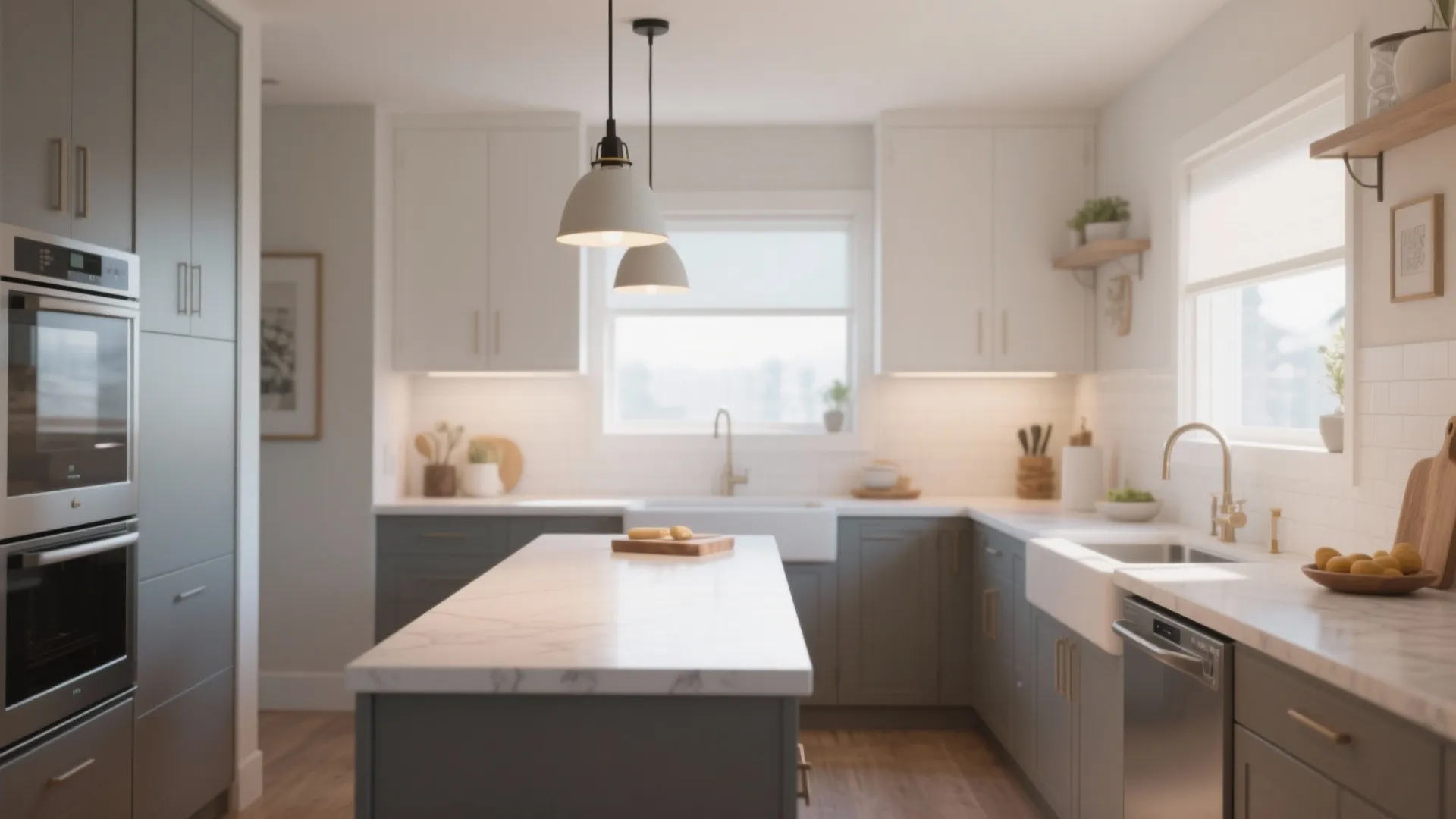 Tip 3: Pendant Lights Over Work Zones