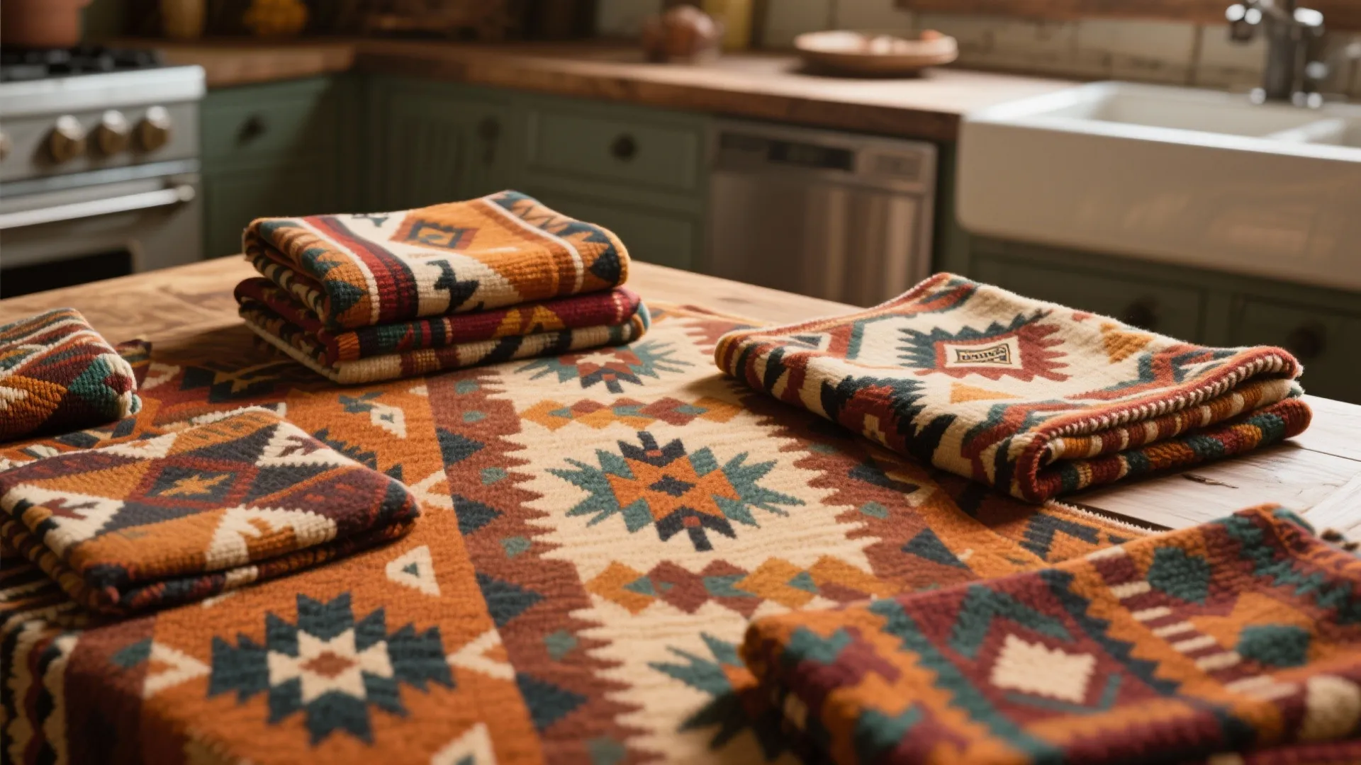 3. Pendleton-Pattern Textiles