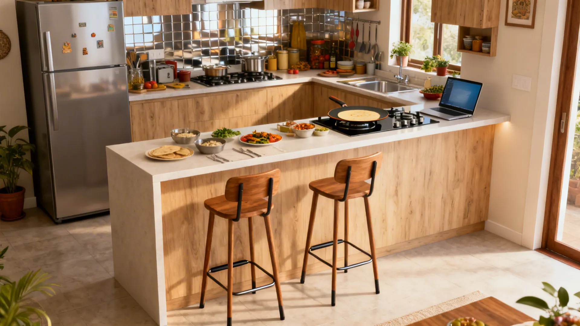 Peninsula Breakfast Ledge as Dining