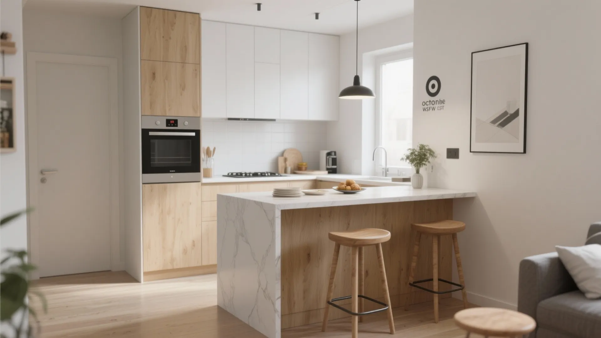 4. Peninsula Dining Counter