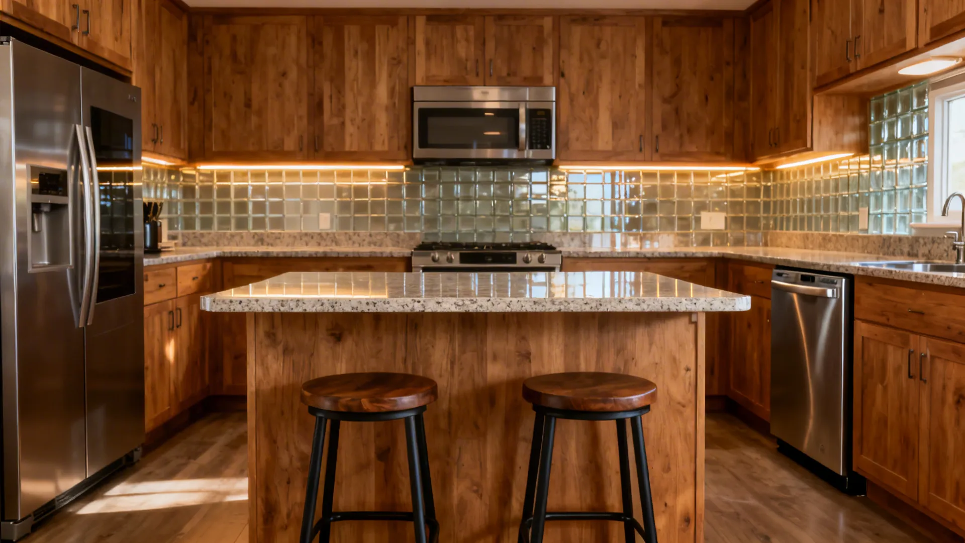 Peninsula or Island for Two-in-One Dining