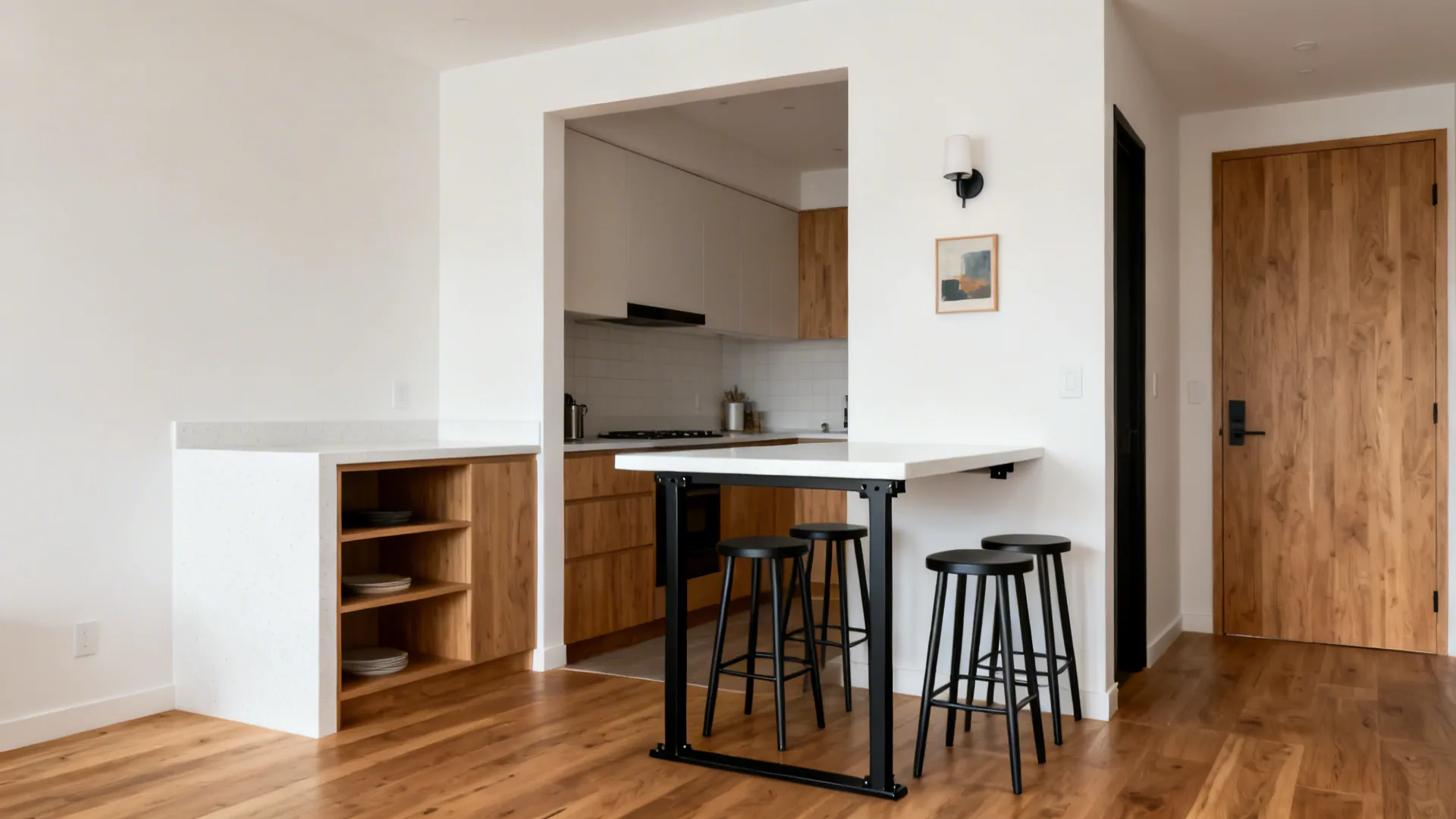 Hybrid Peninsula + Short Return Wall