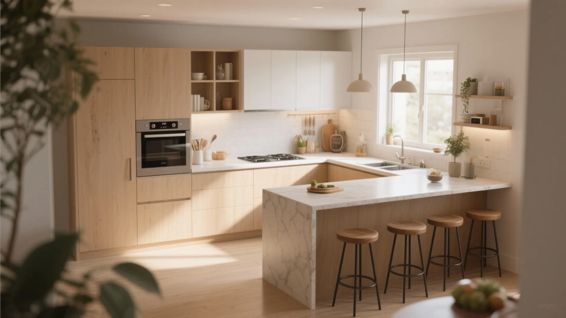 10. Peninsula with Seating