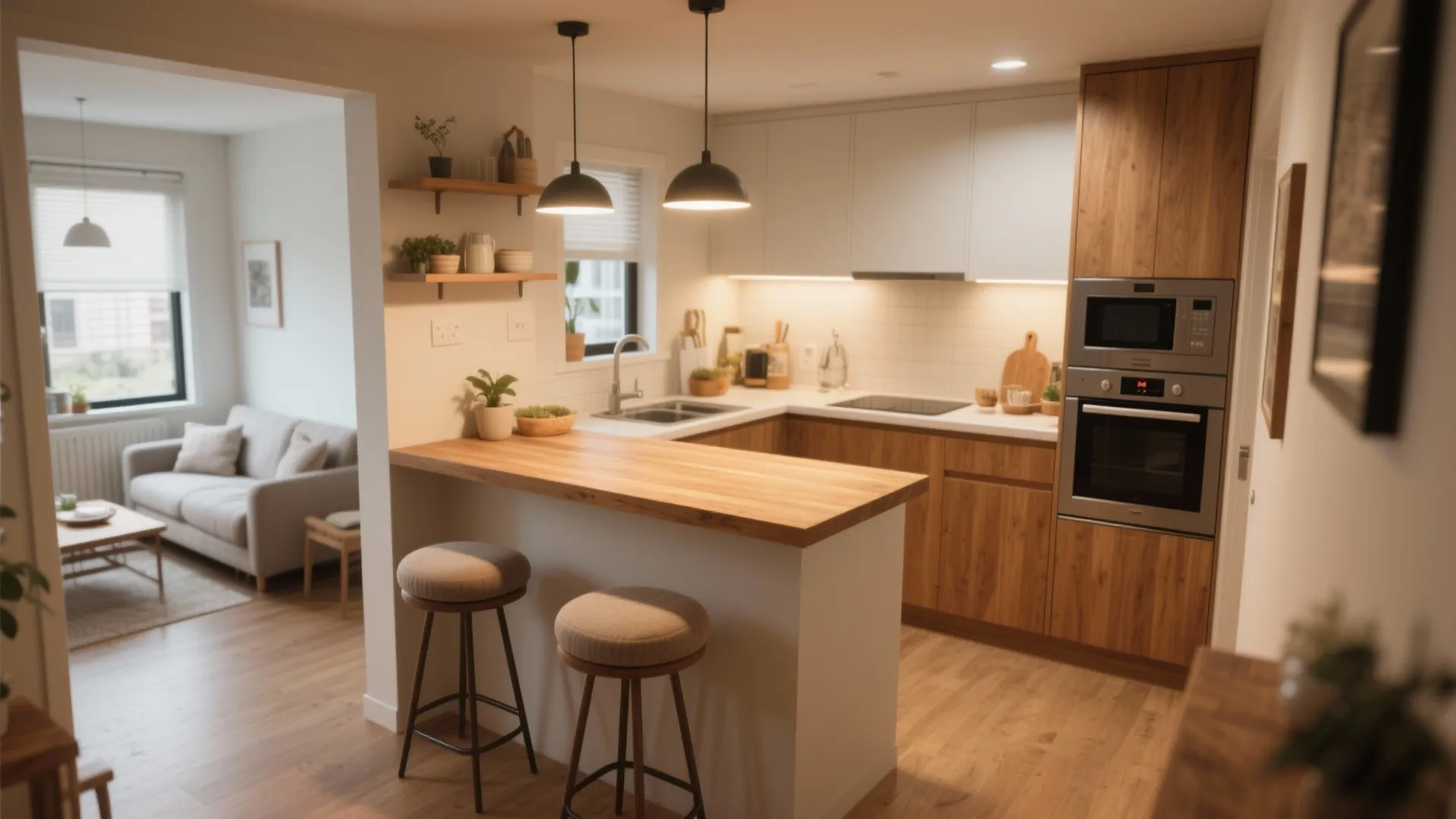 2. Integrated Seating at the Peninsula