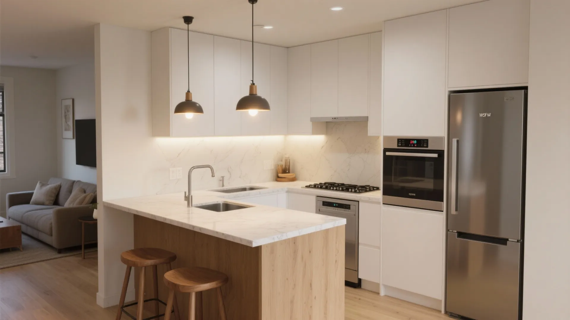 Islands, peninsulas, and fold-down magic