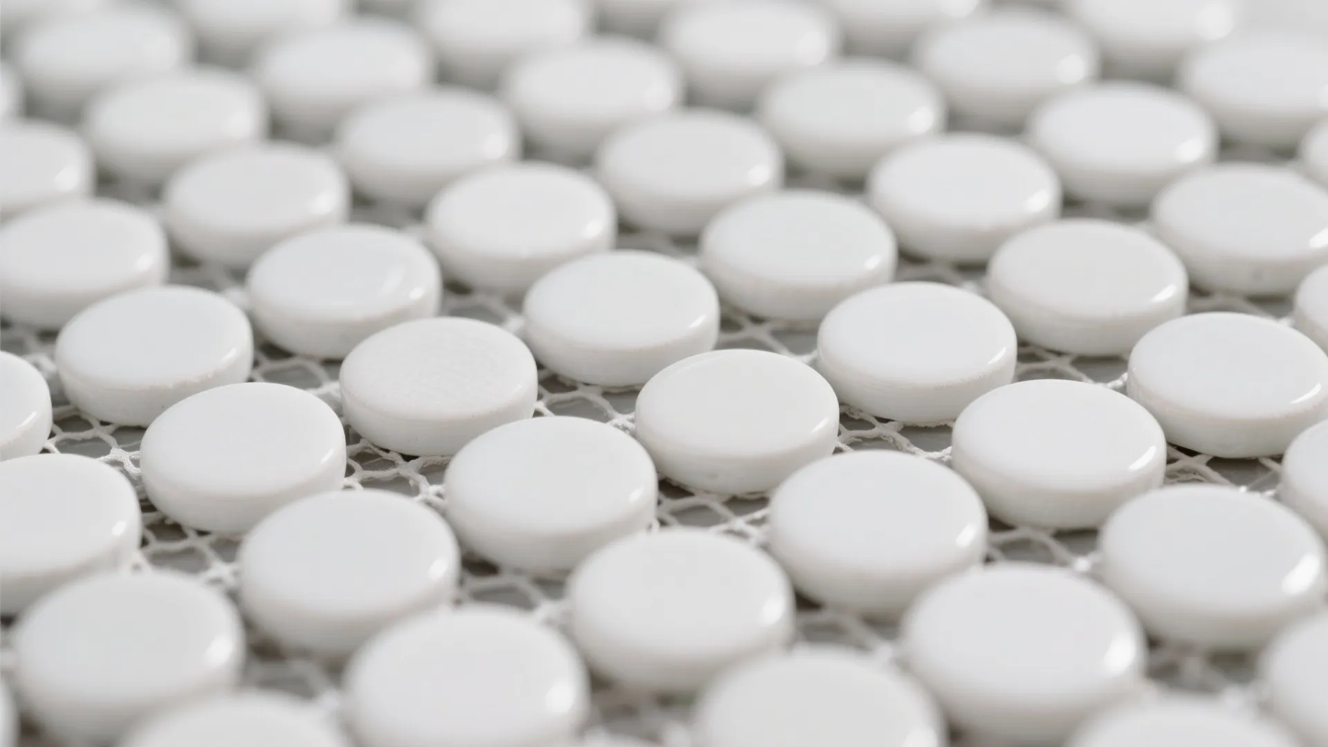 Classic Mosaic with Modern Grout for Grip and Detail