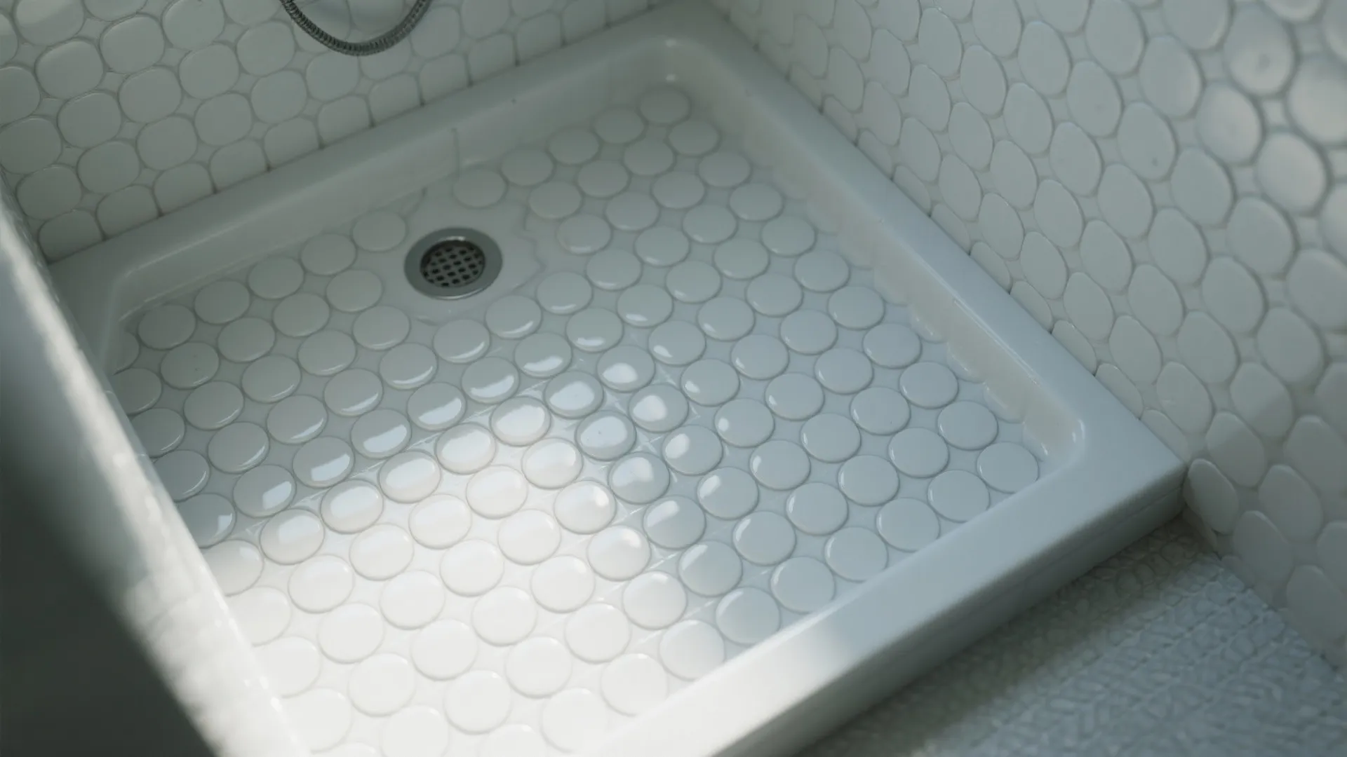 Penny Round Shower Floor