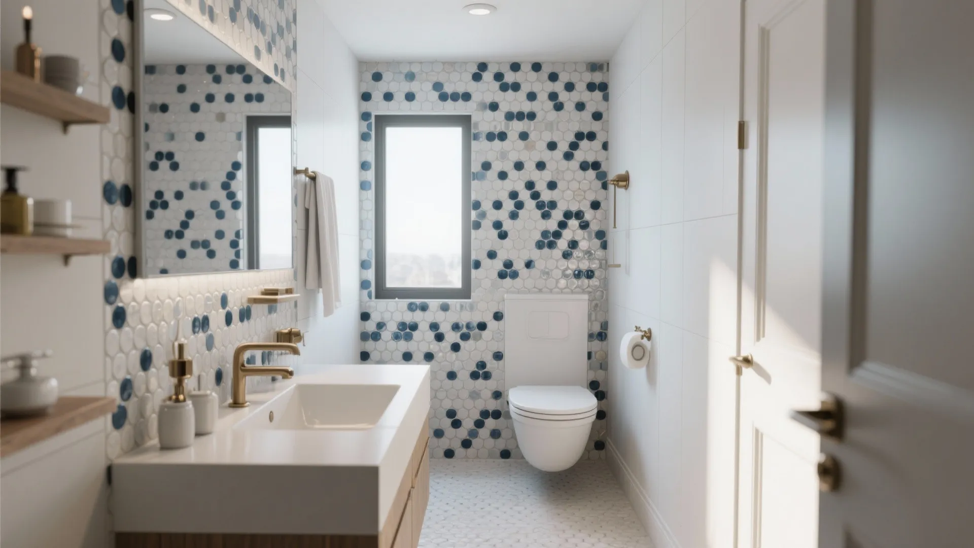 10 Penny Tile Bathroom Ideas: Small Tile, Big Impact – Creative Ways to Use Penny Tile in Your Bathroom