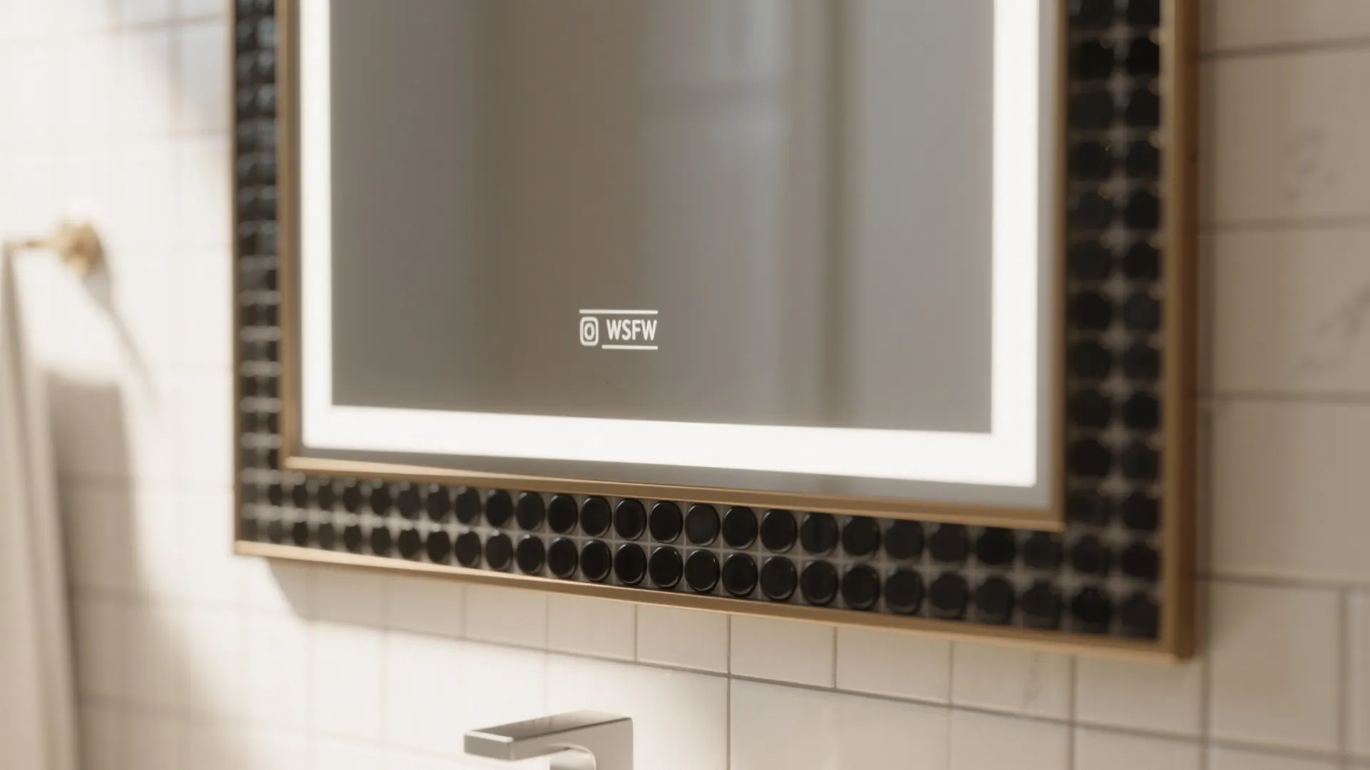 6. Penny Tile Border Accents