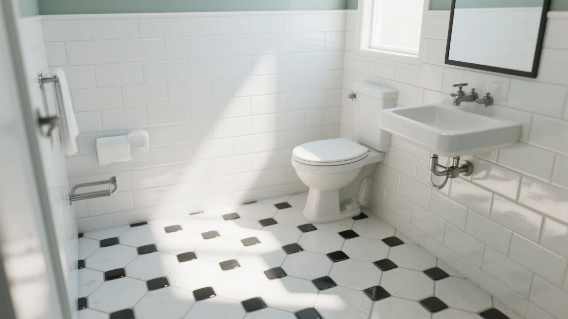 7. Penny Tiles with a Twist