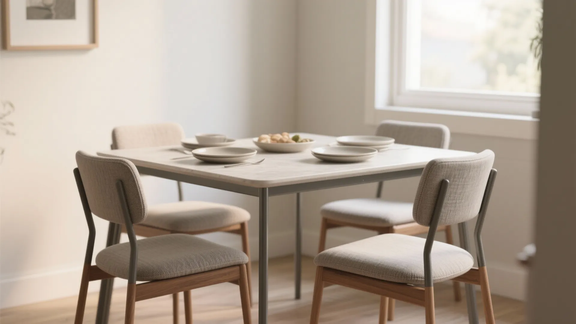 3) Performance Fabric on Minimal Frames