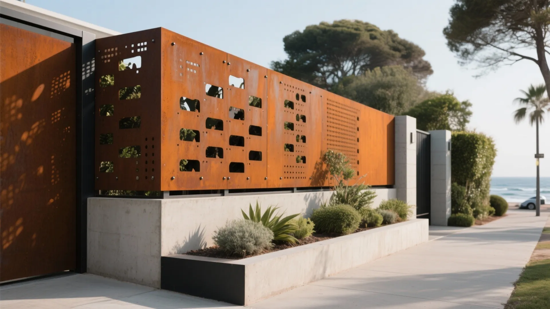 Perforated Metal Screens for Airflow and Privacy