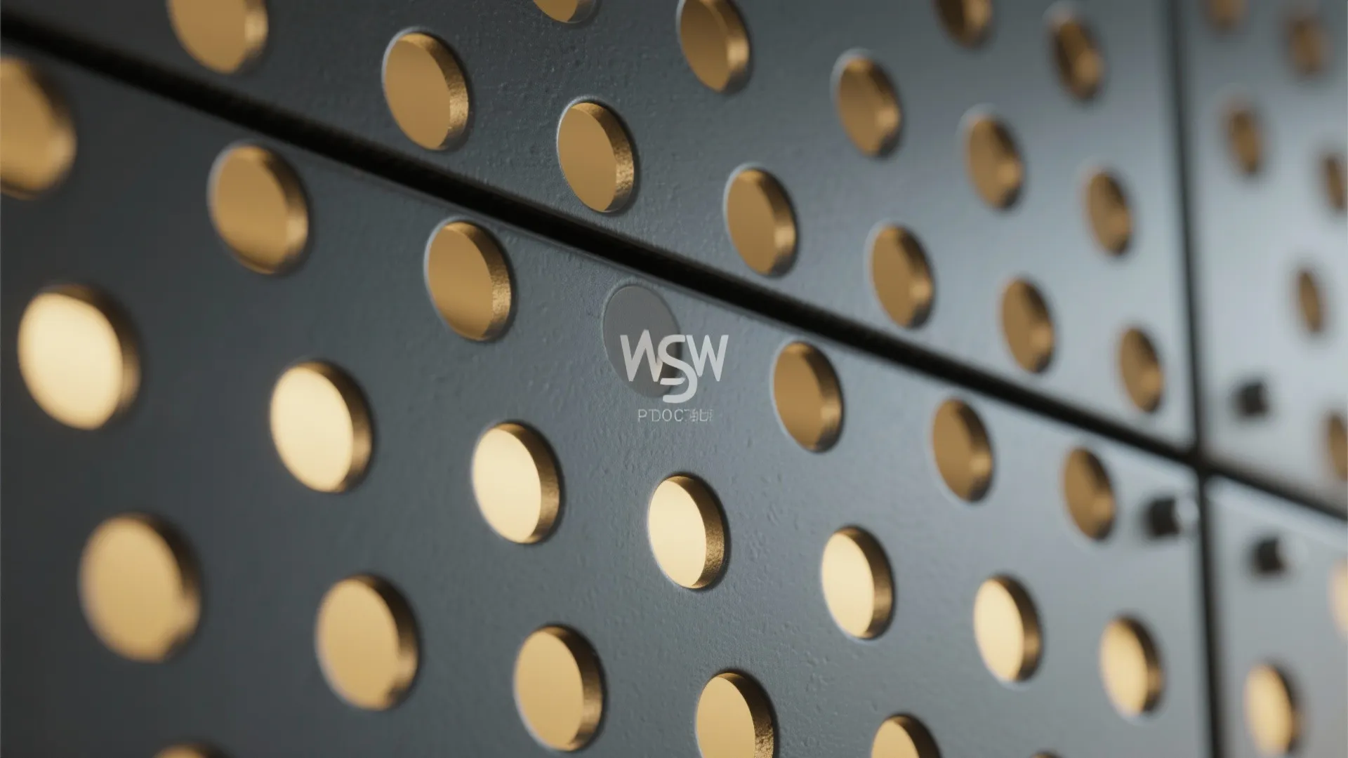 Perforated Metal Gate Patterns
