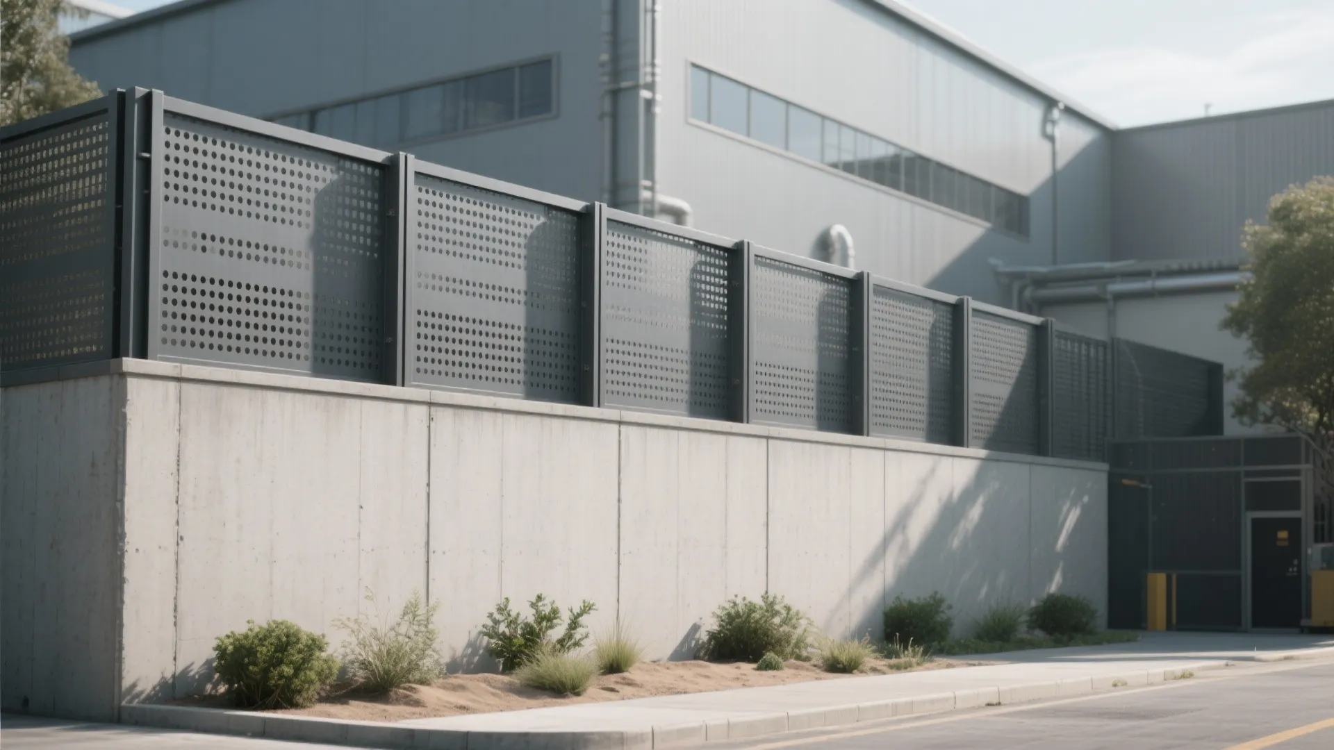 Ventilated facades: perforated screens for airflow